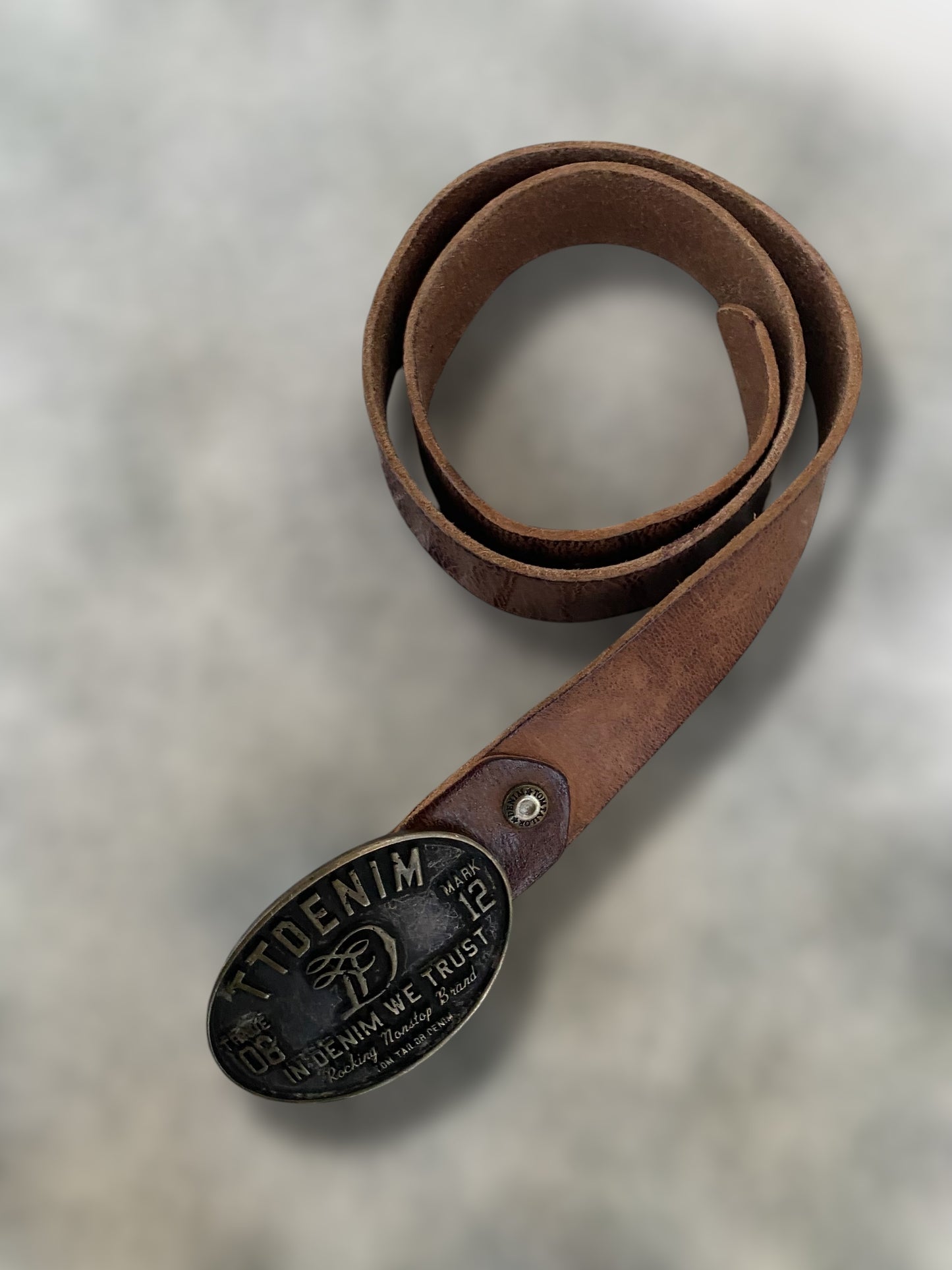 Vintage Tom Taylor leather belt