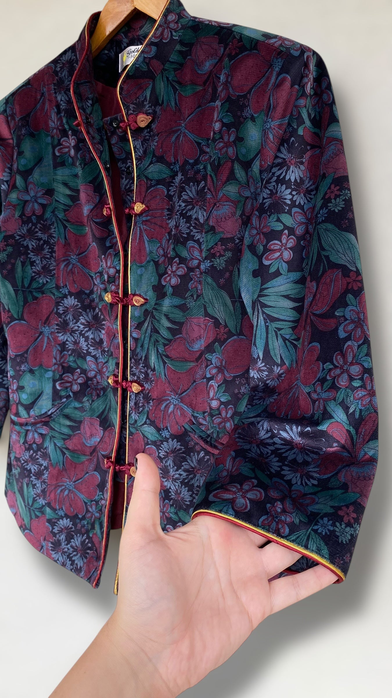 Velvet Japanese vintage jacket