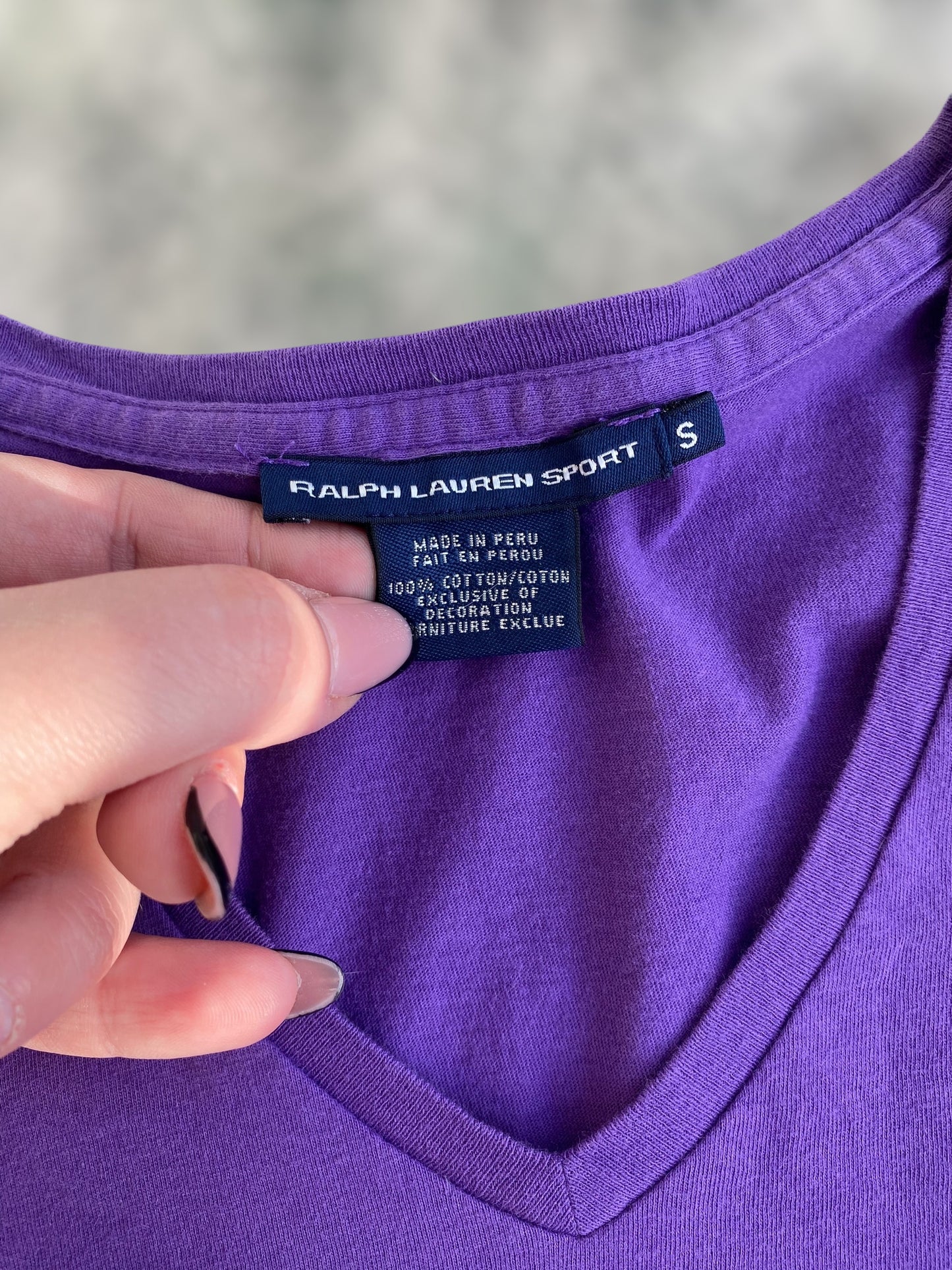 Ralph Lauren Sport Purple top