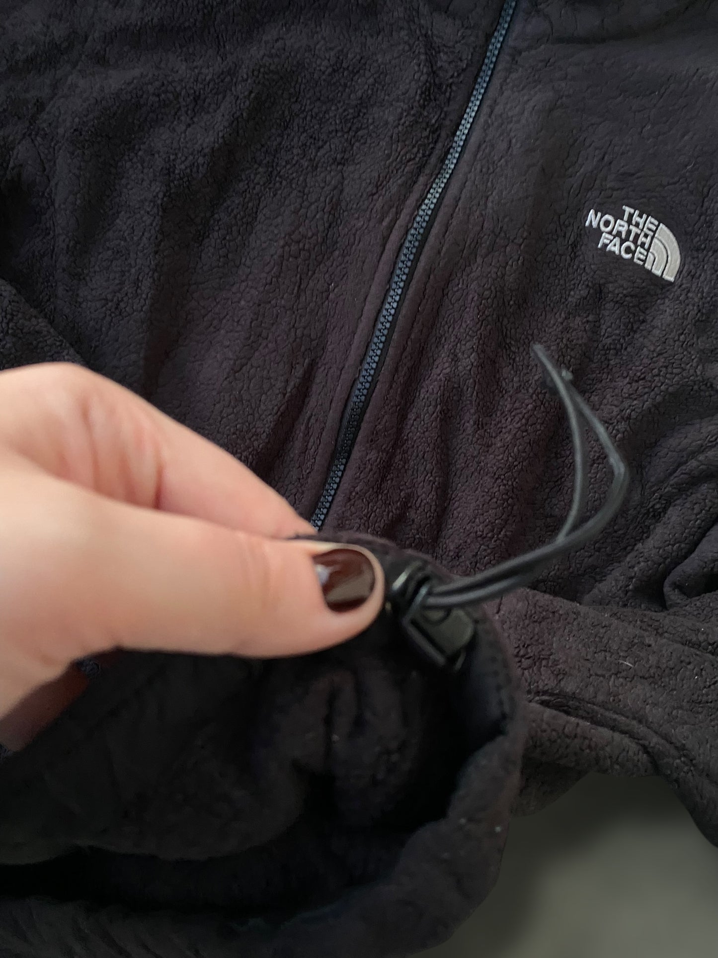 The North Face dark fleece