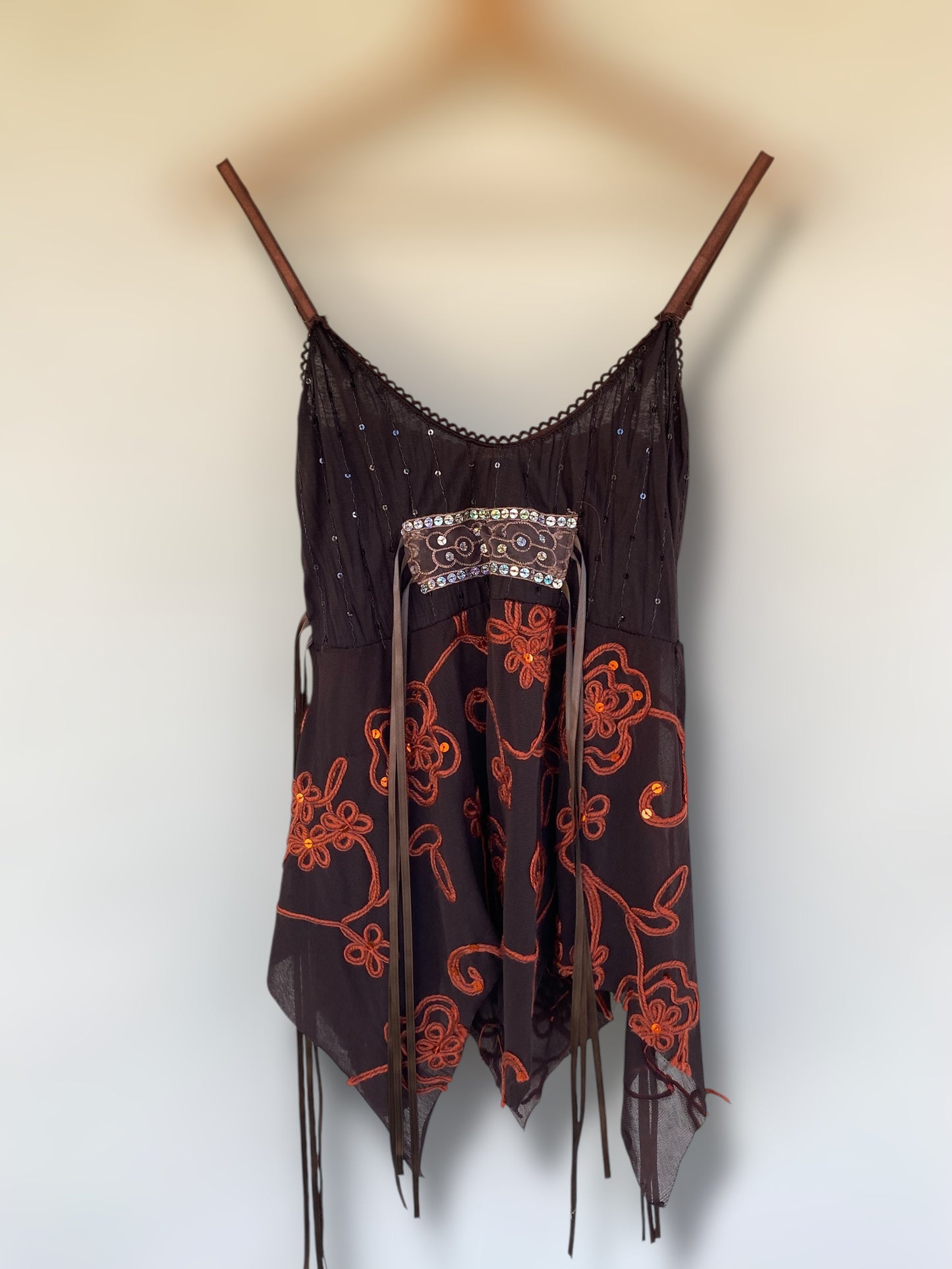 00s fairy embroidered top