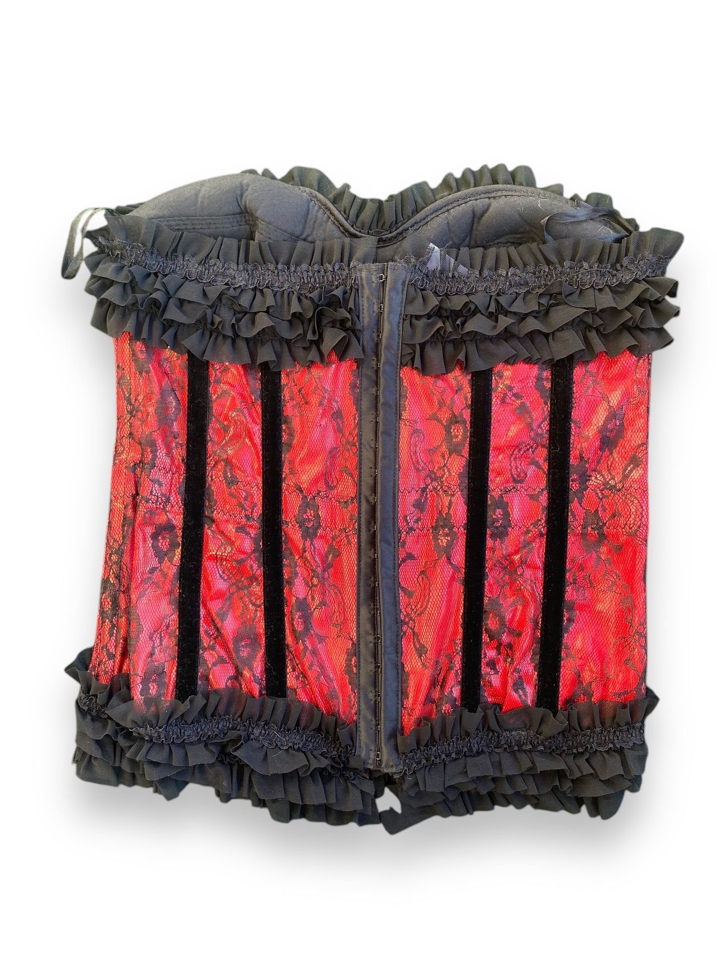 Coquette vintage goth corset