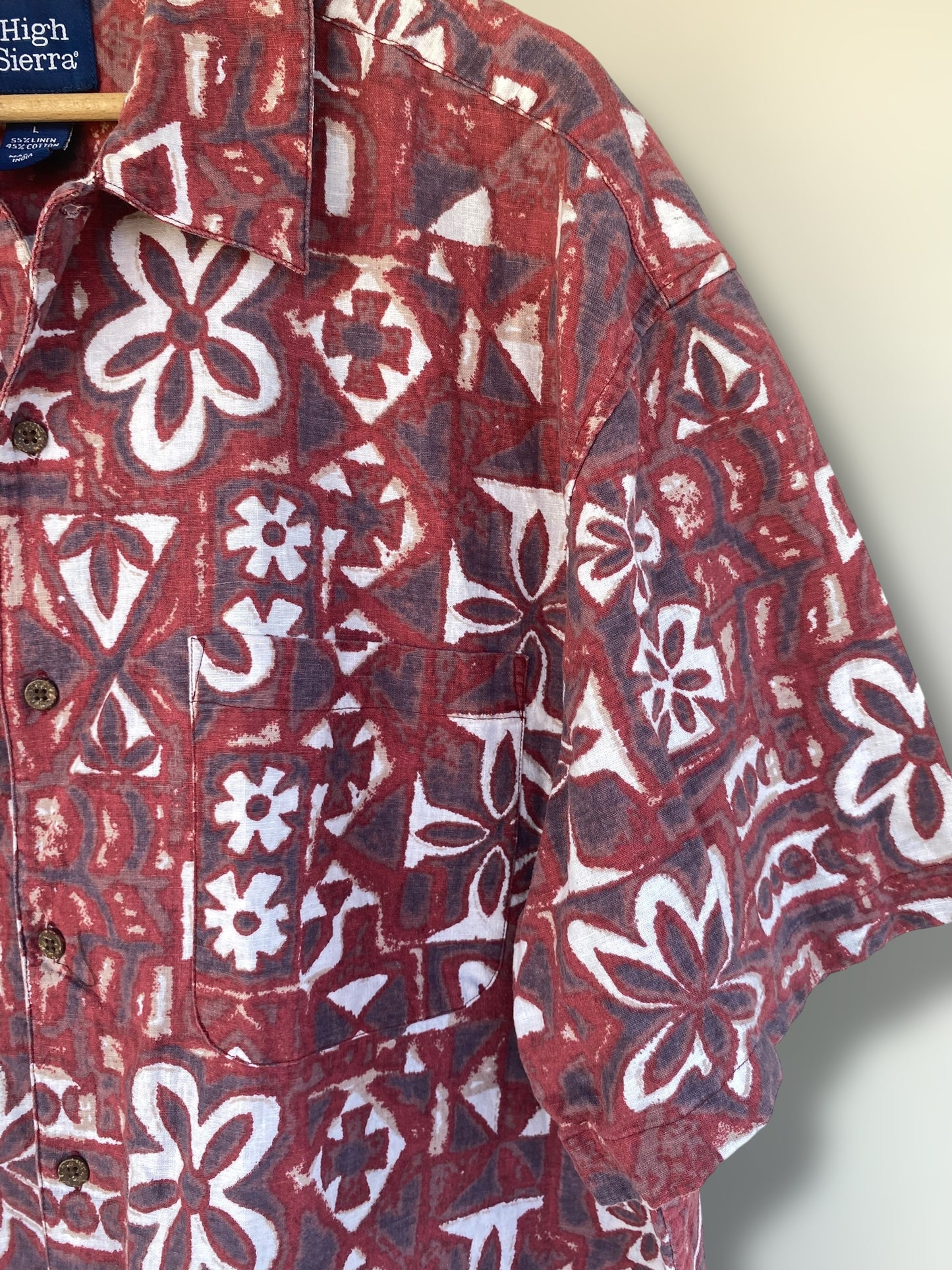 Heavy cotton High Sierra vintage shirt