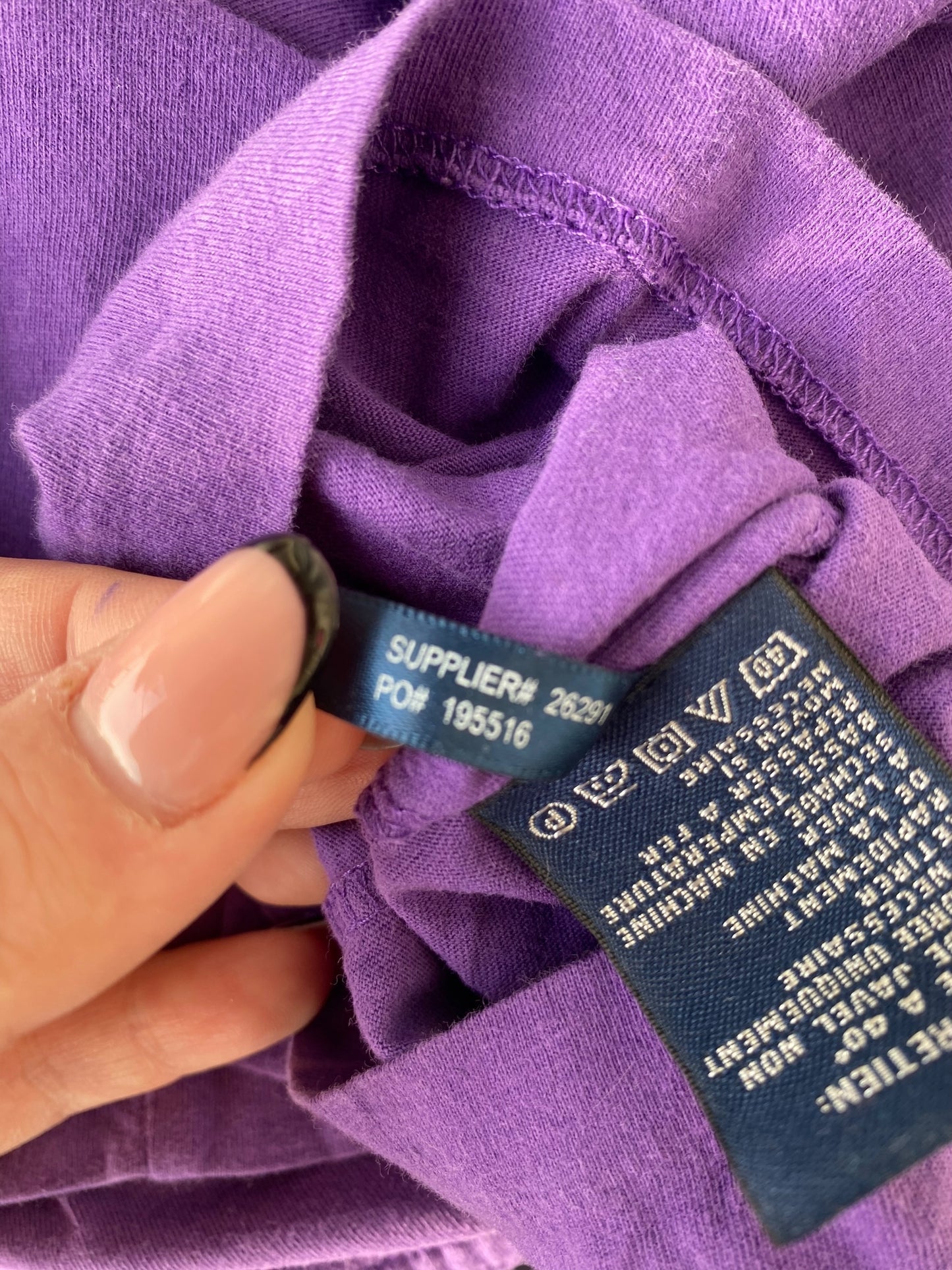 Ralph Lauren Sport Purple top