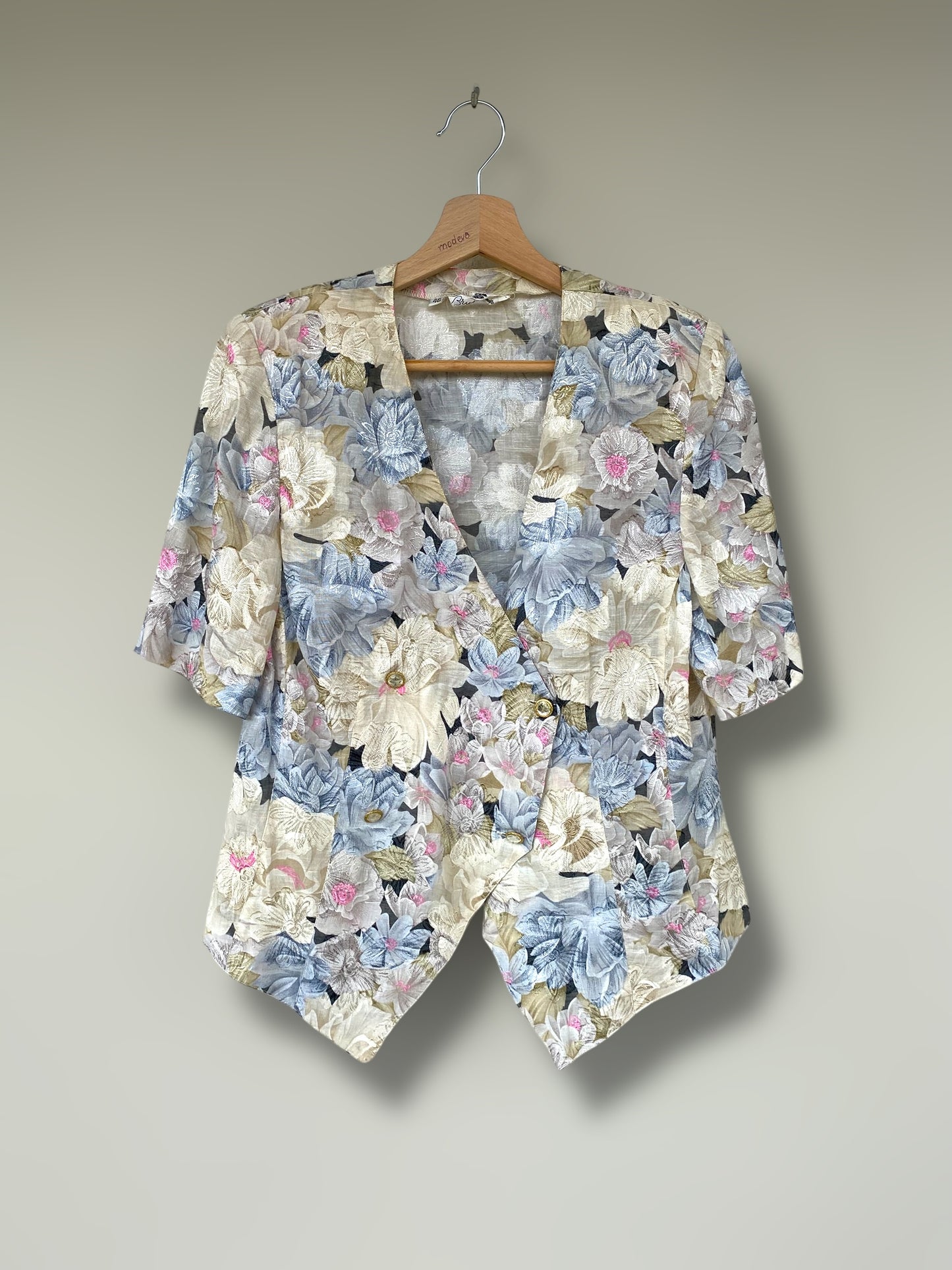 “Royal flowers” vintage shirt