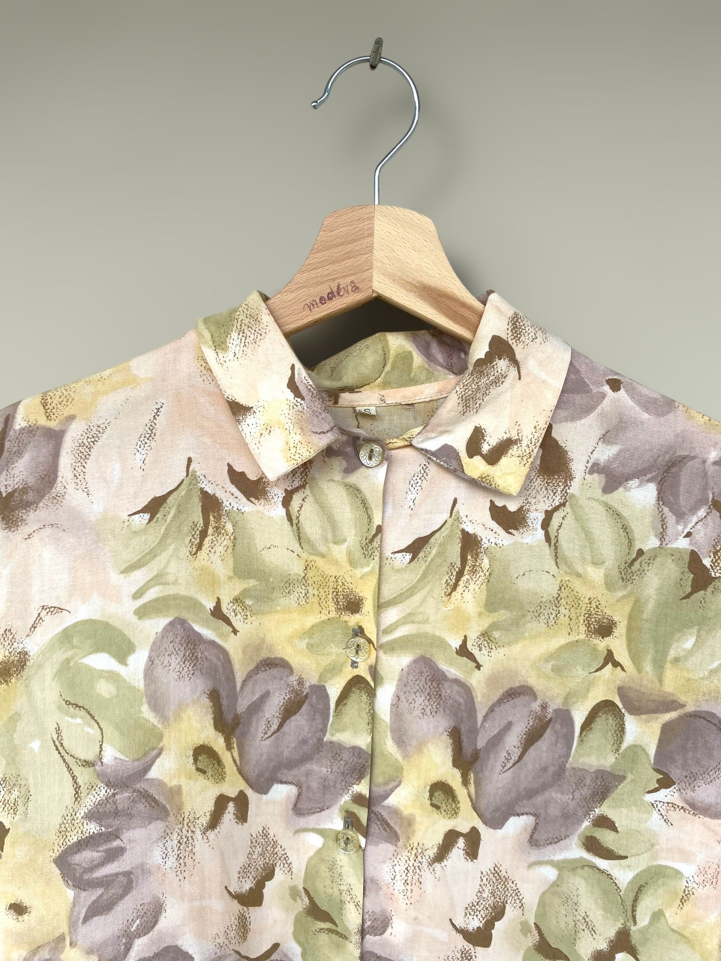 Romantic floral vintage shirt