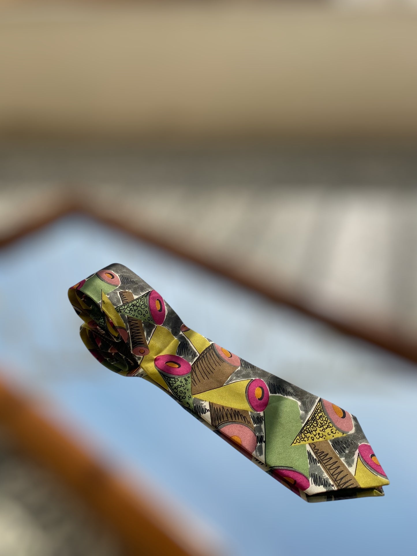 Vintage silk tie