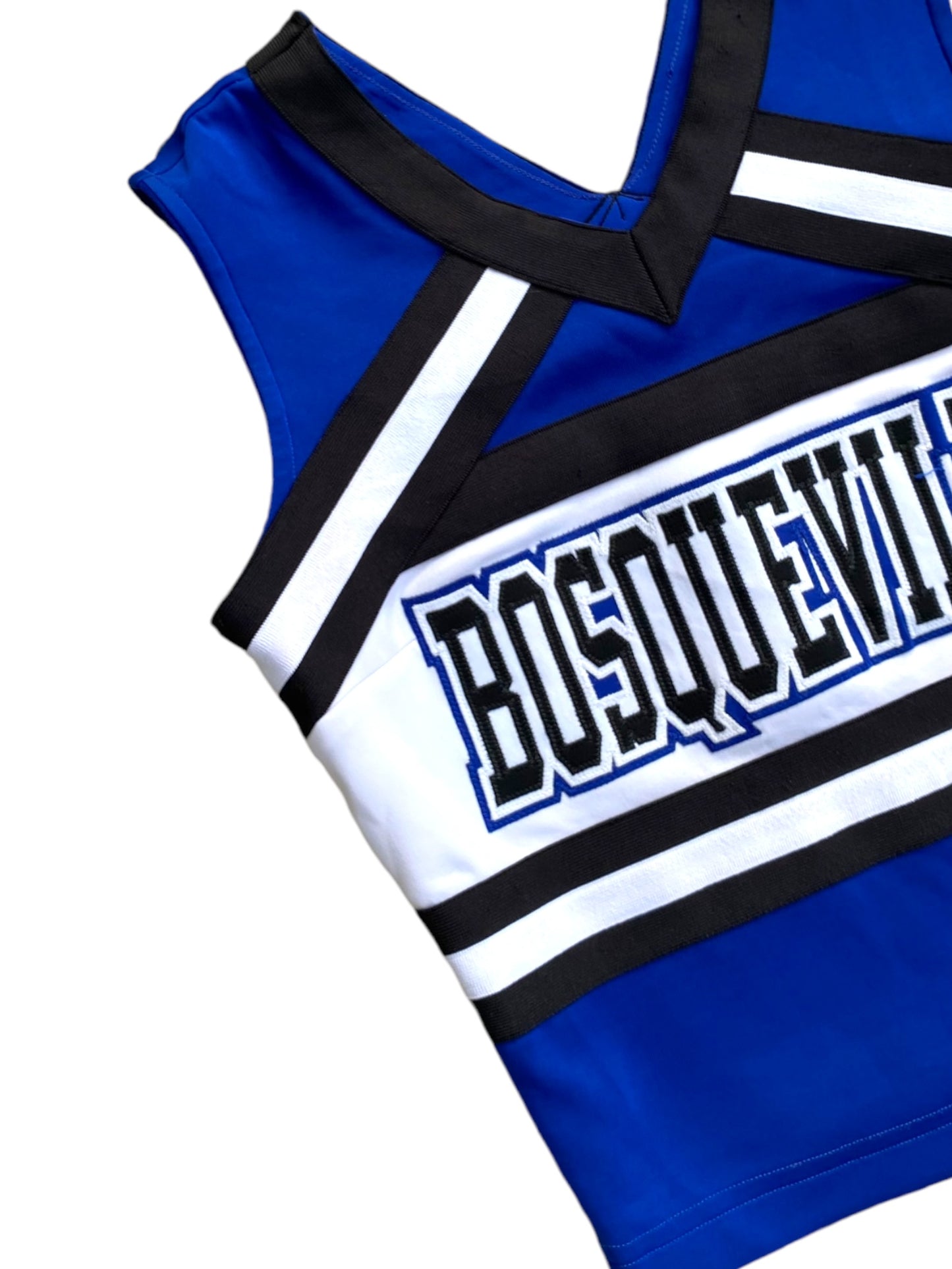 Bosqueville cheerleader top