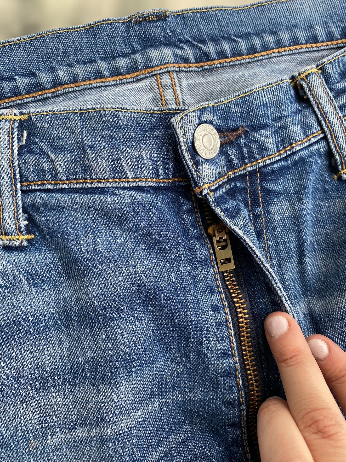 Levi’s 512 light washed jeans