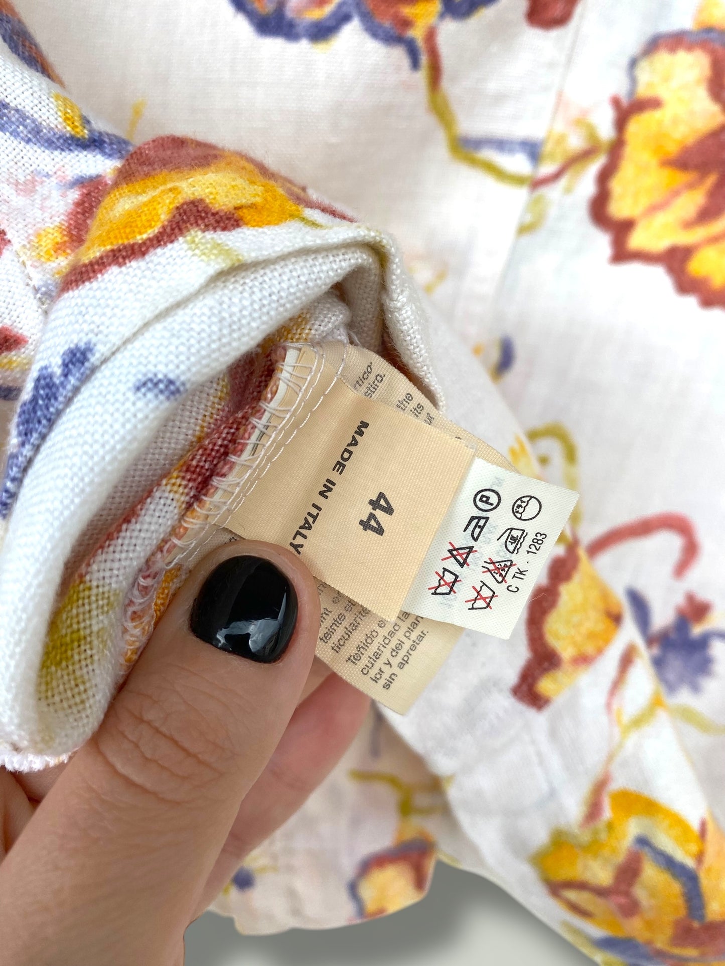 Penny Black pure lino vintage shirt
