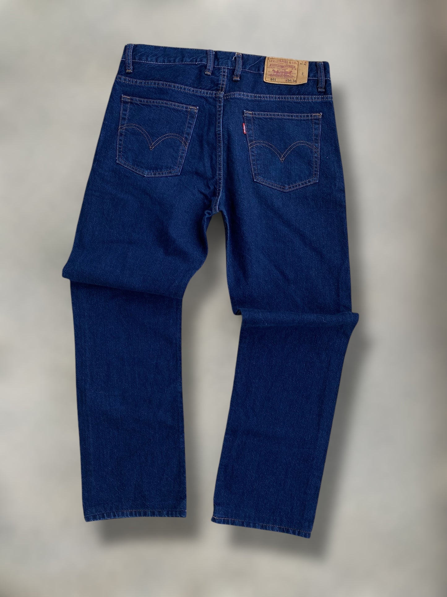 Levi’s 501 dark washed