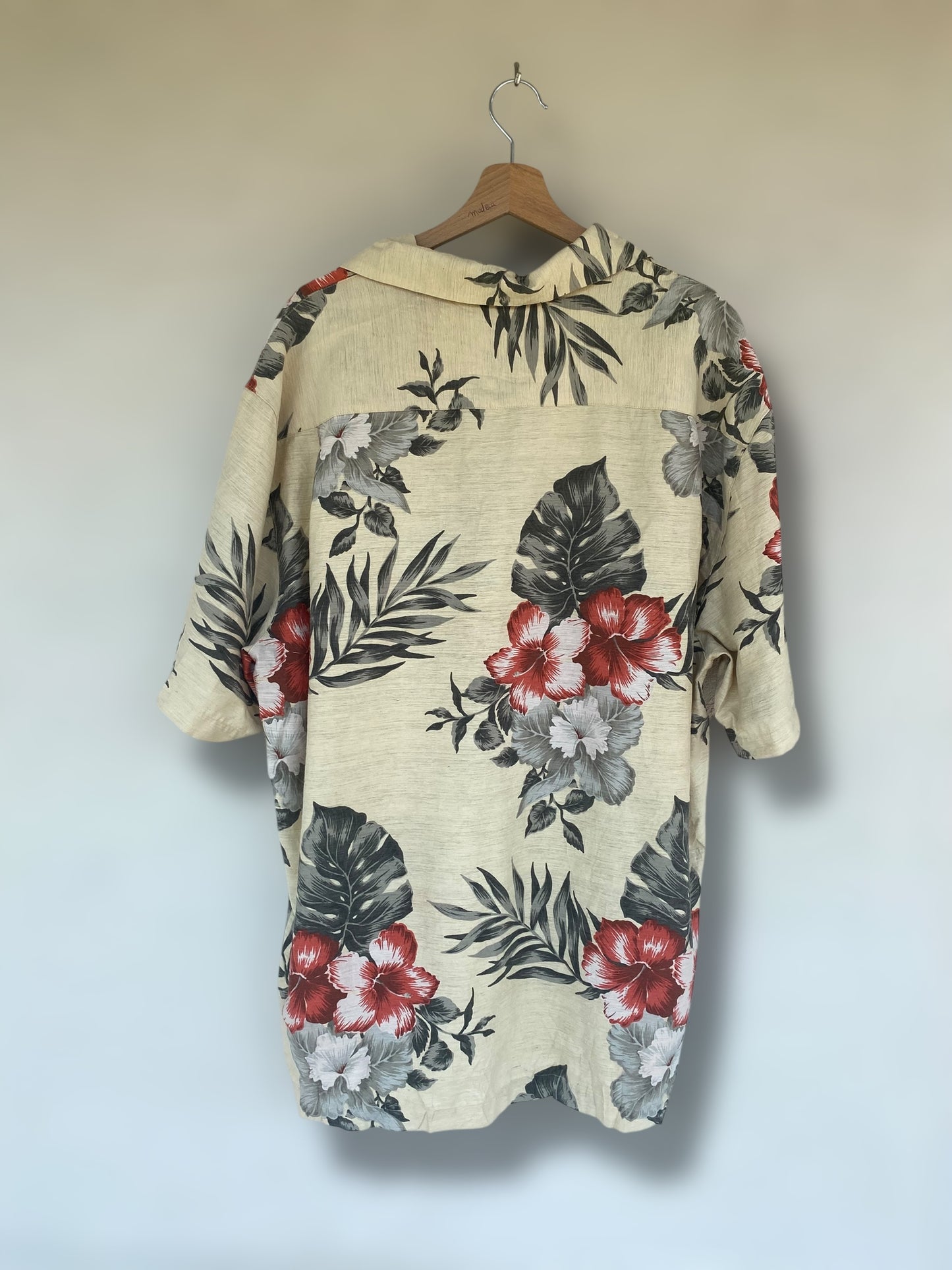 Caribbean vintage silk shirt