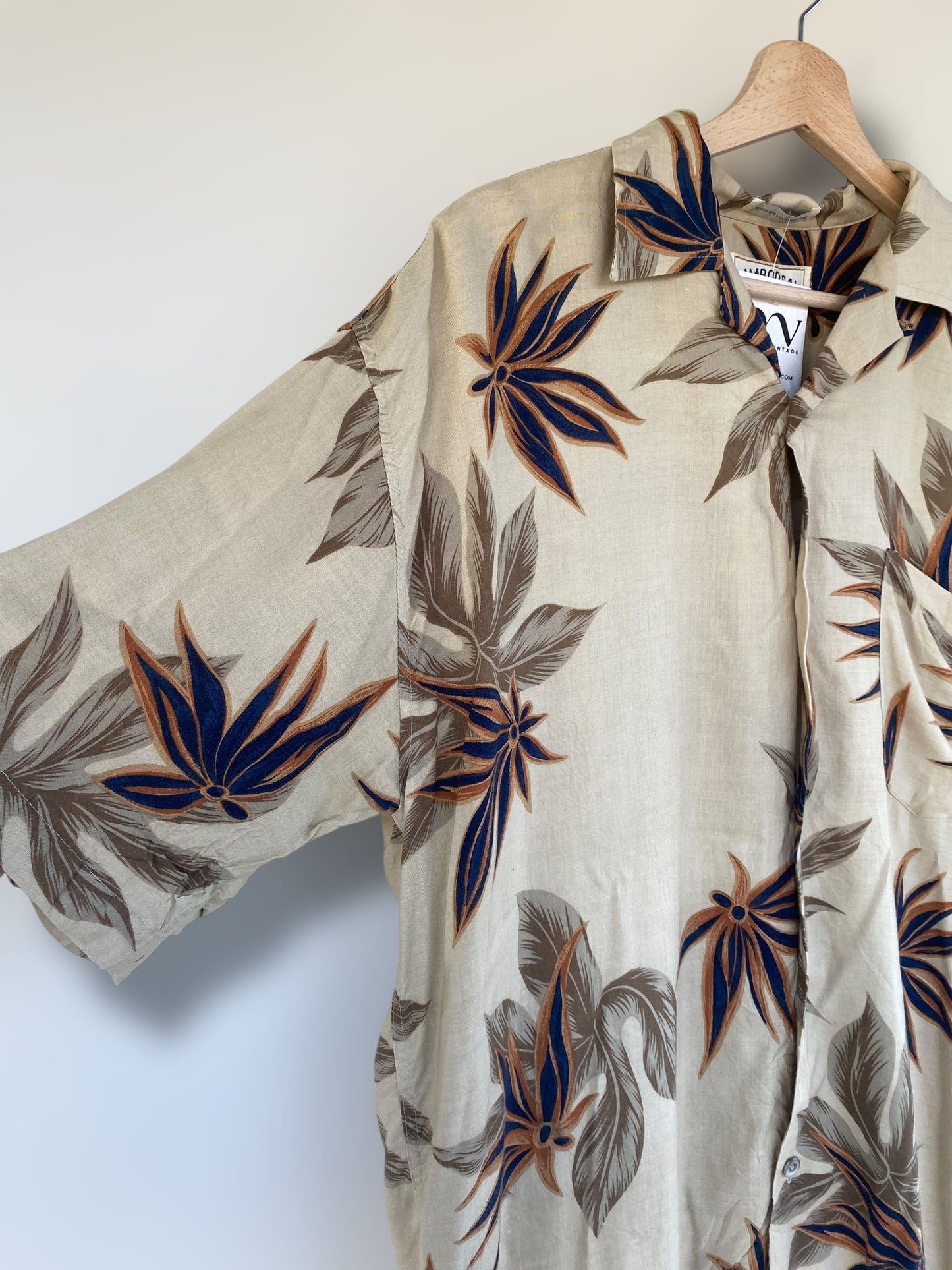 Bamboo cay Hawaiian shirt