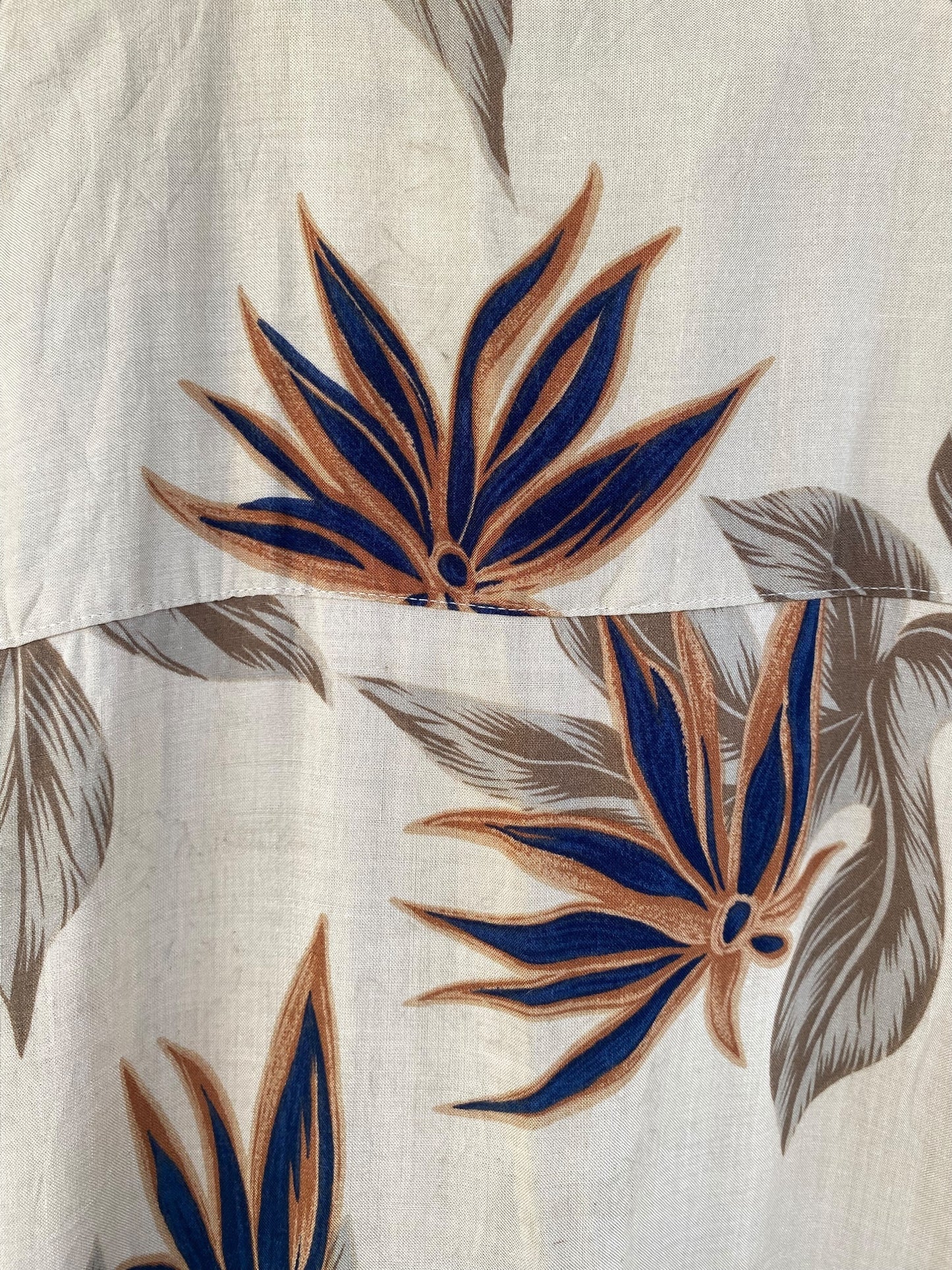 Bamboo cay Hawaiian shirt