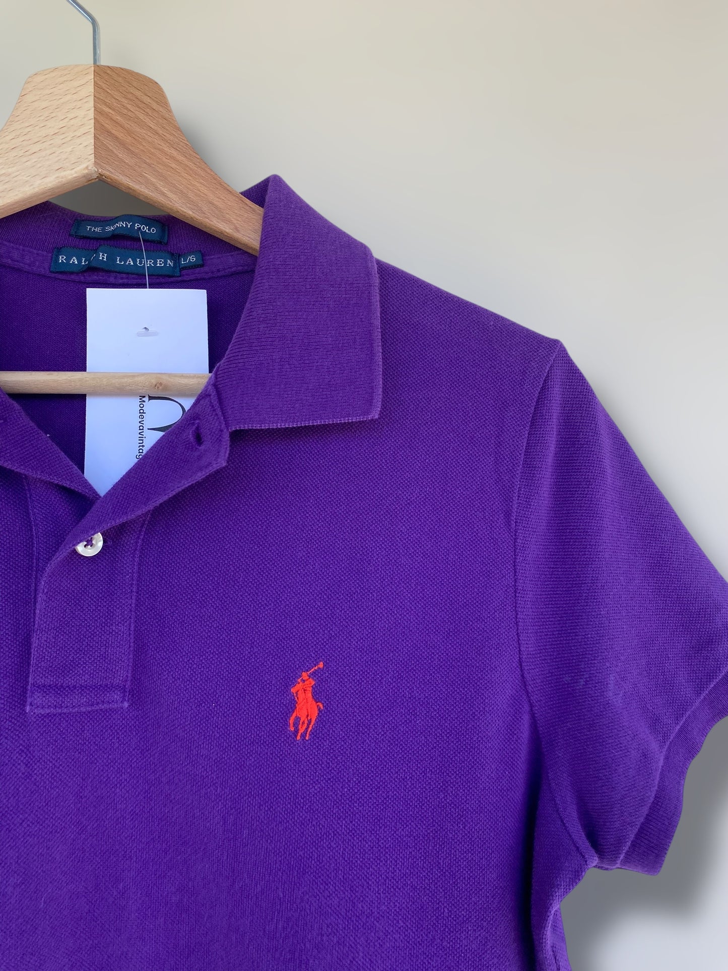 Ralph Lauren purple polo shirt