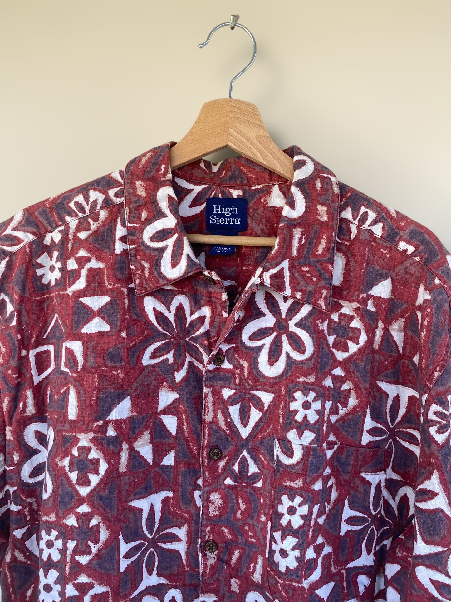 Heavy cotton High Sierra vintage shirt