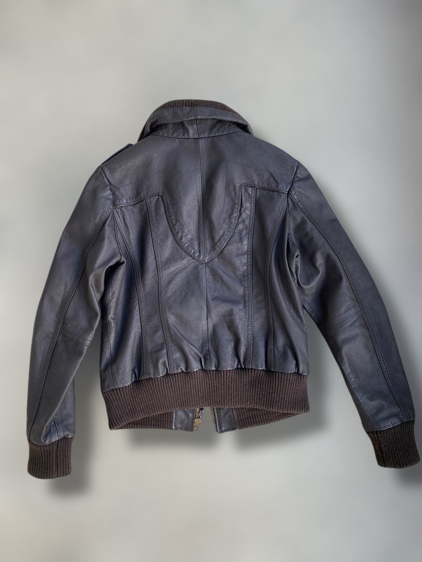Brown vintage Yessica leather jacket