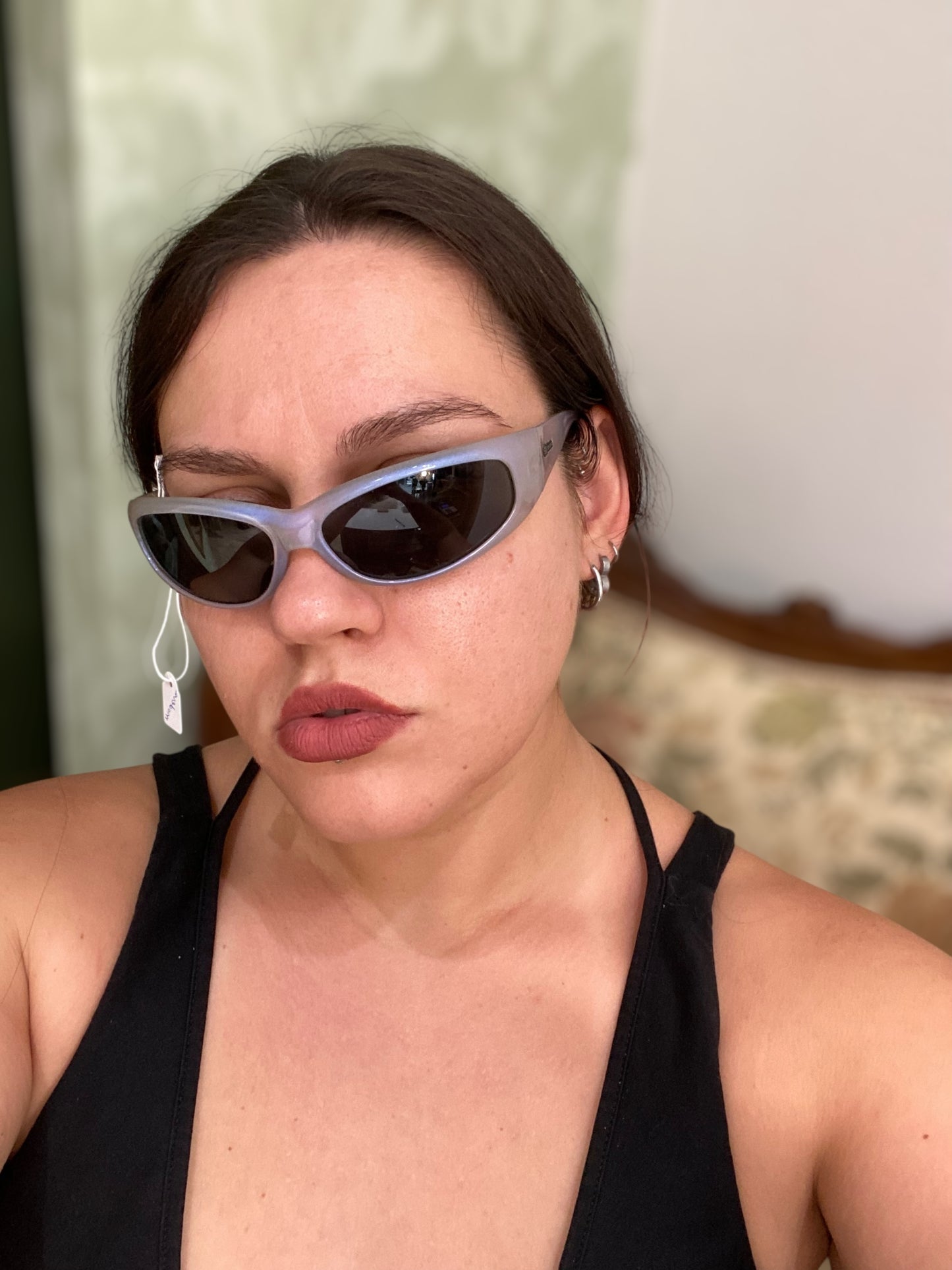 Deadstock vintage Arnette Catfish iridescent sunglasses