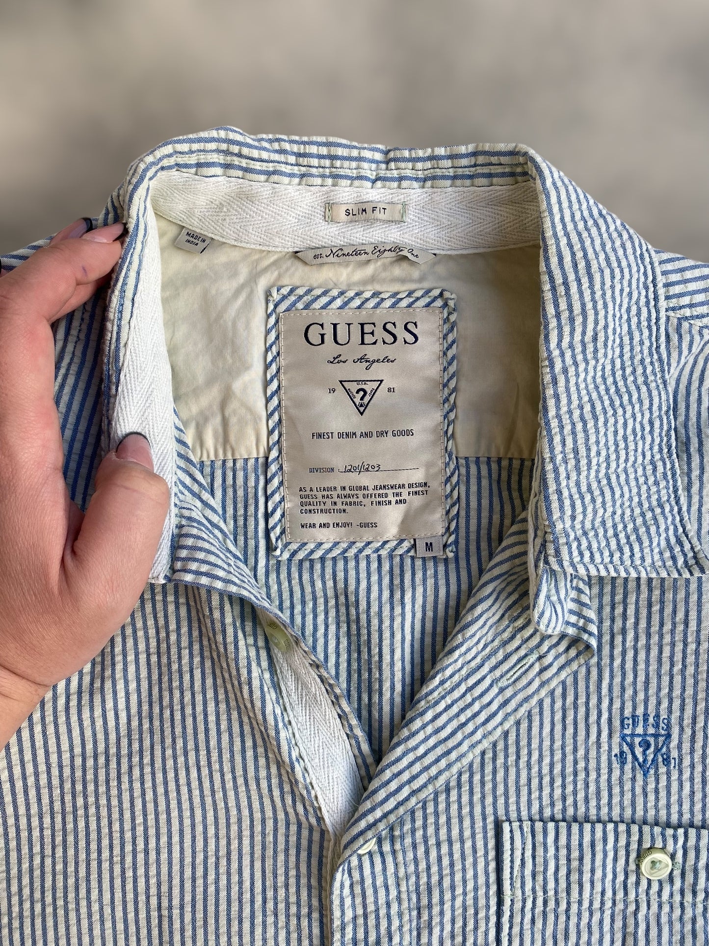 Guess slim fit shirt