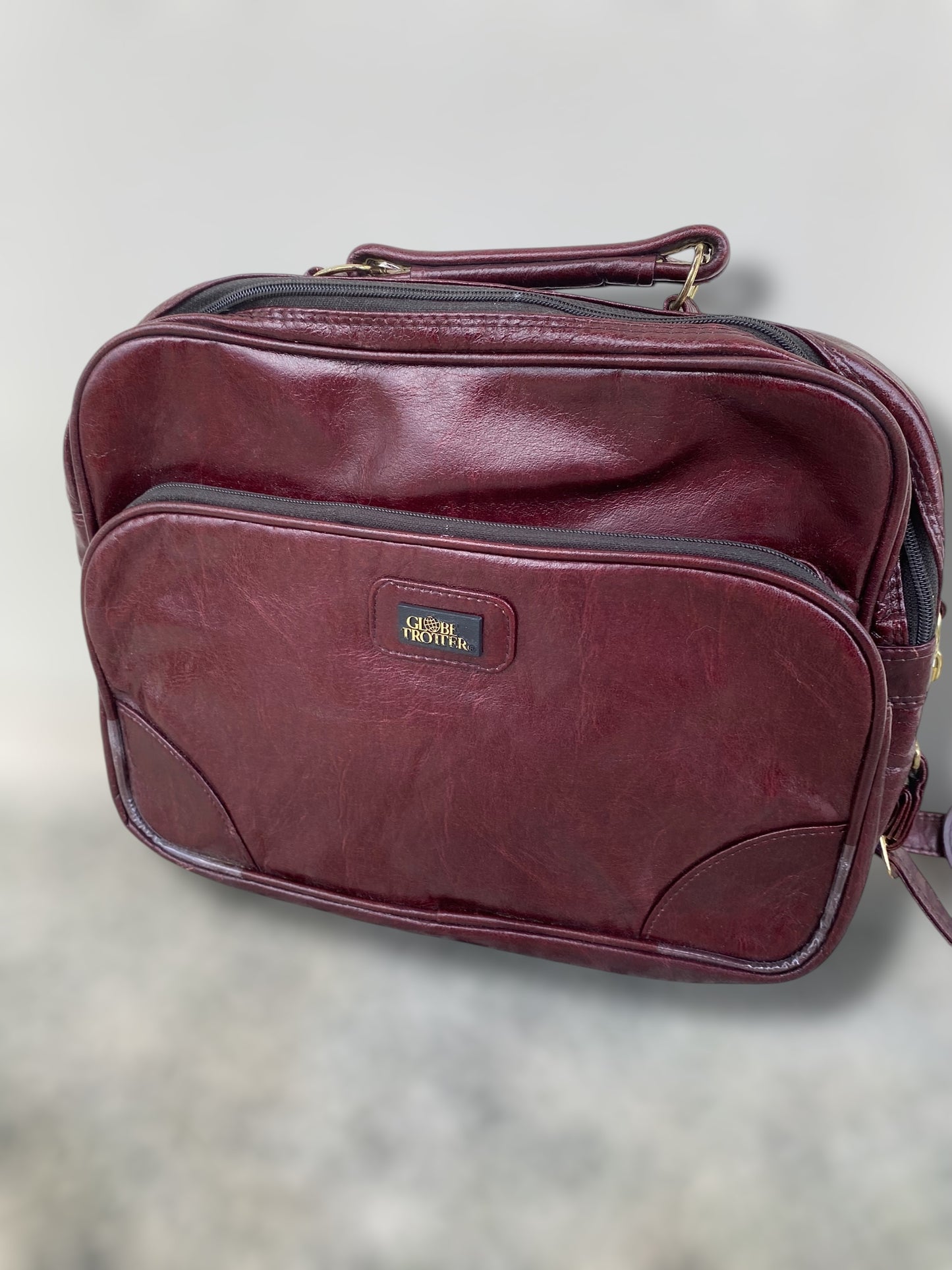 90s Globe Trotter office bag