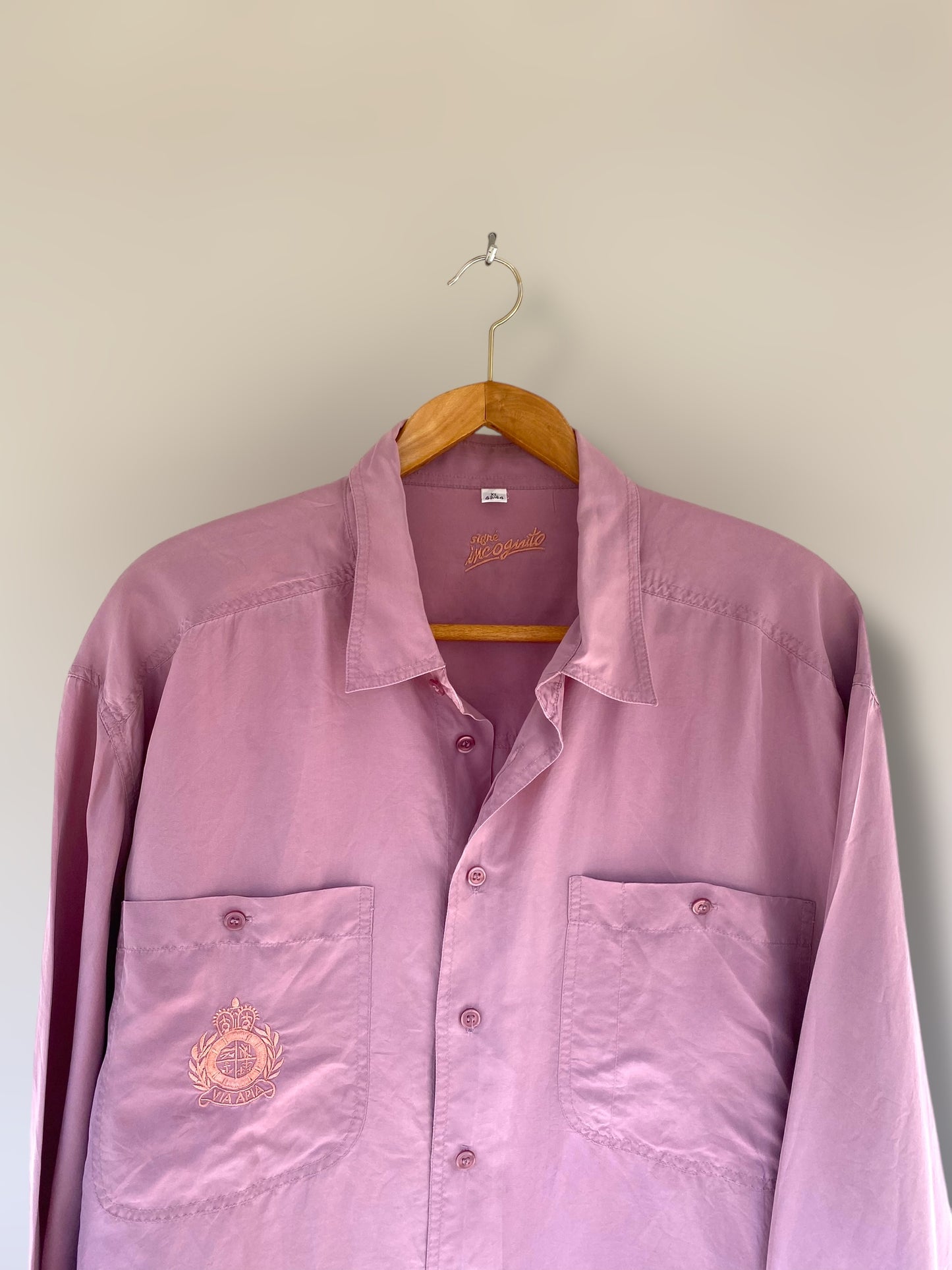 Vintage aerial silk shirt
