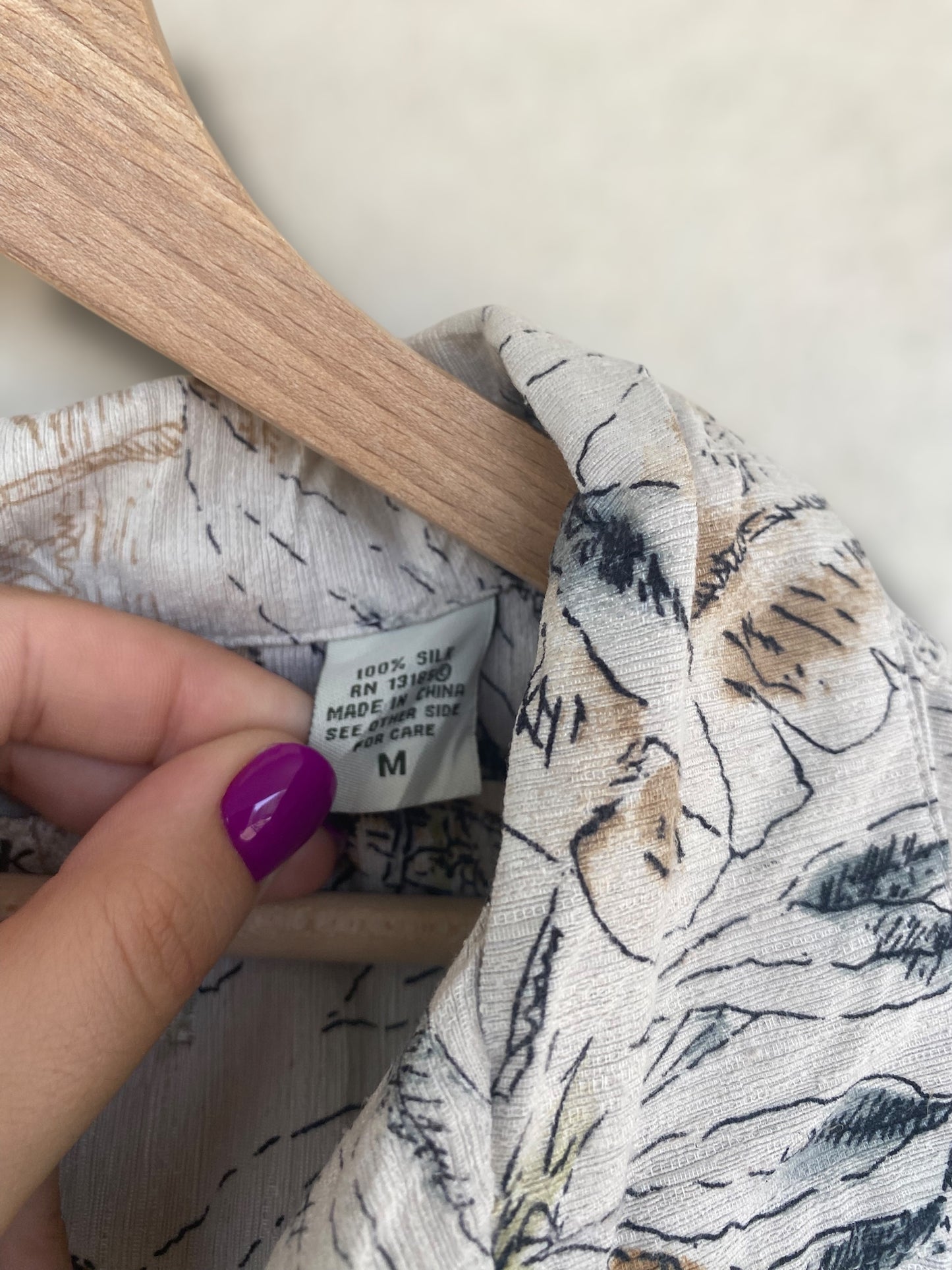 Batik Bay silk Hawaiian shirt