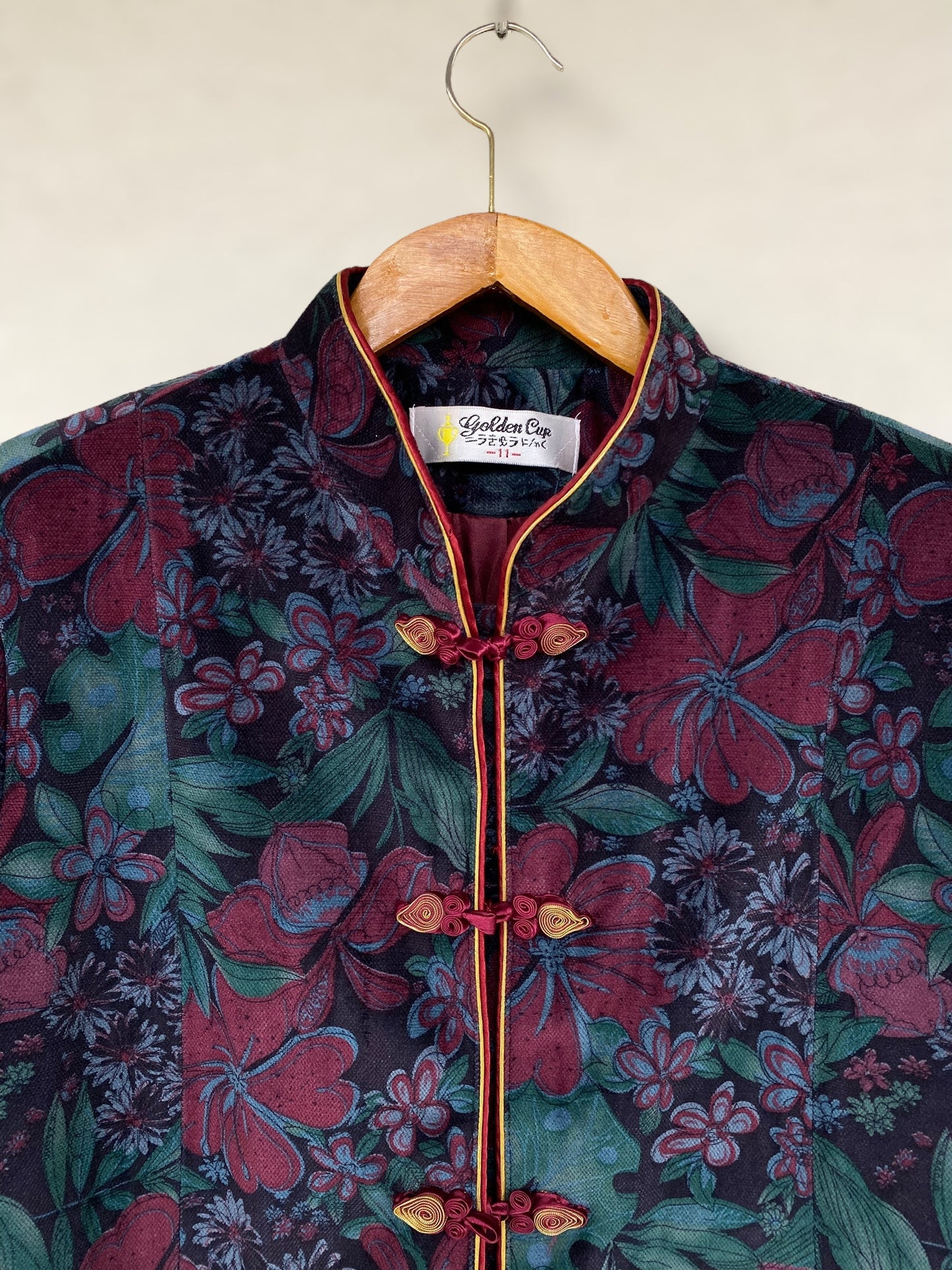 Velvet Japanese vintage jacket