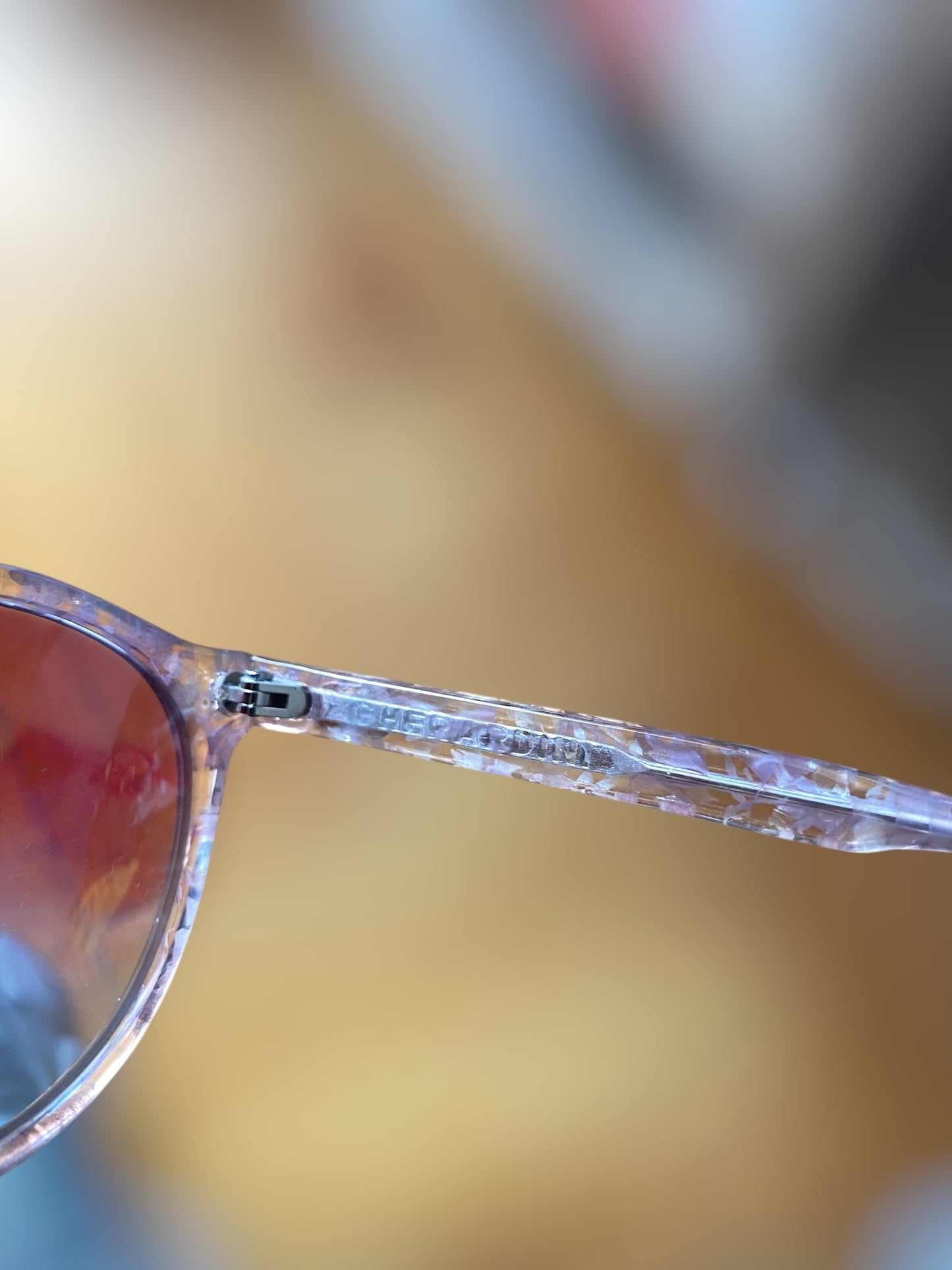 Vintage pink tortoise Gherardini sunglasses