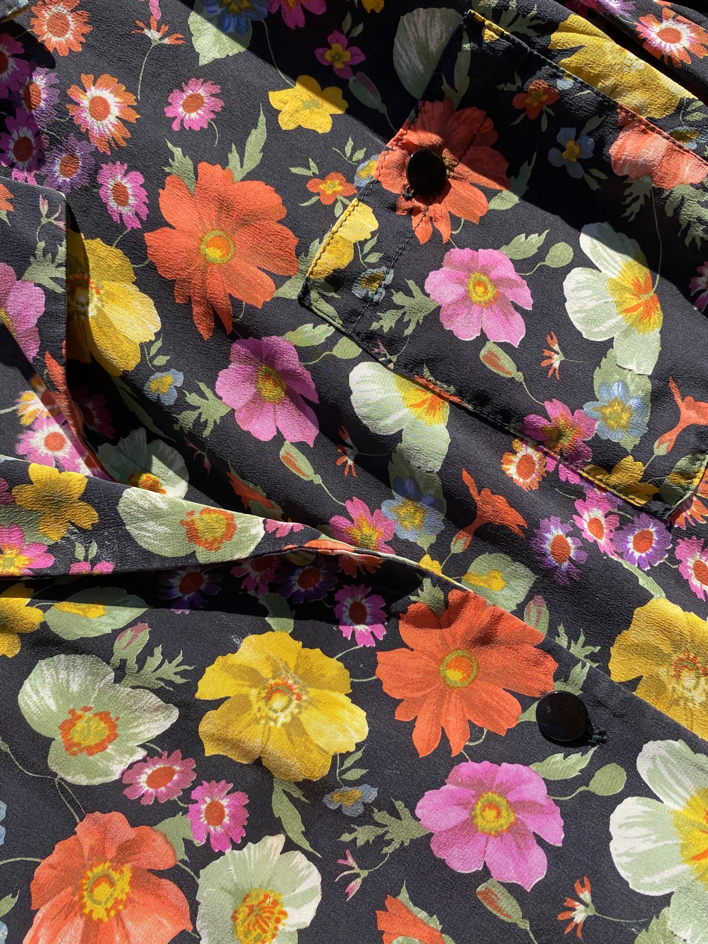 The floral spring vintage shirt