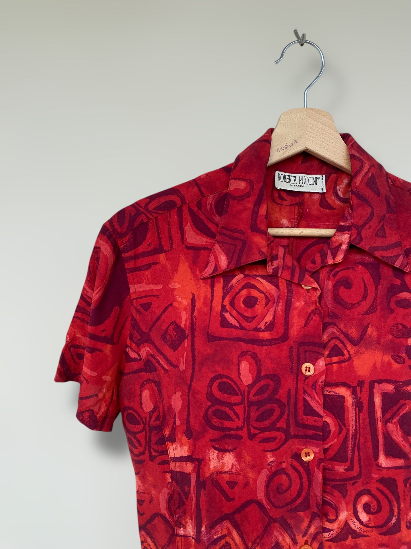 “Red passion” vintage shirt