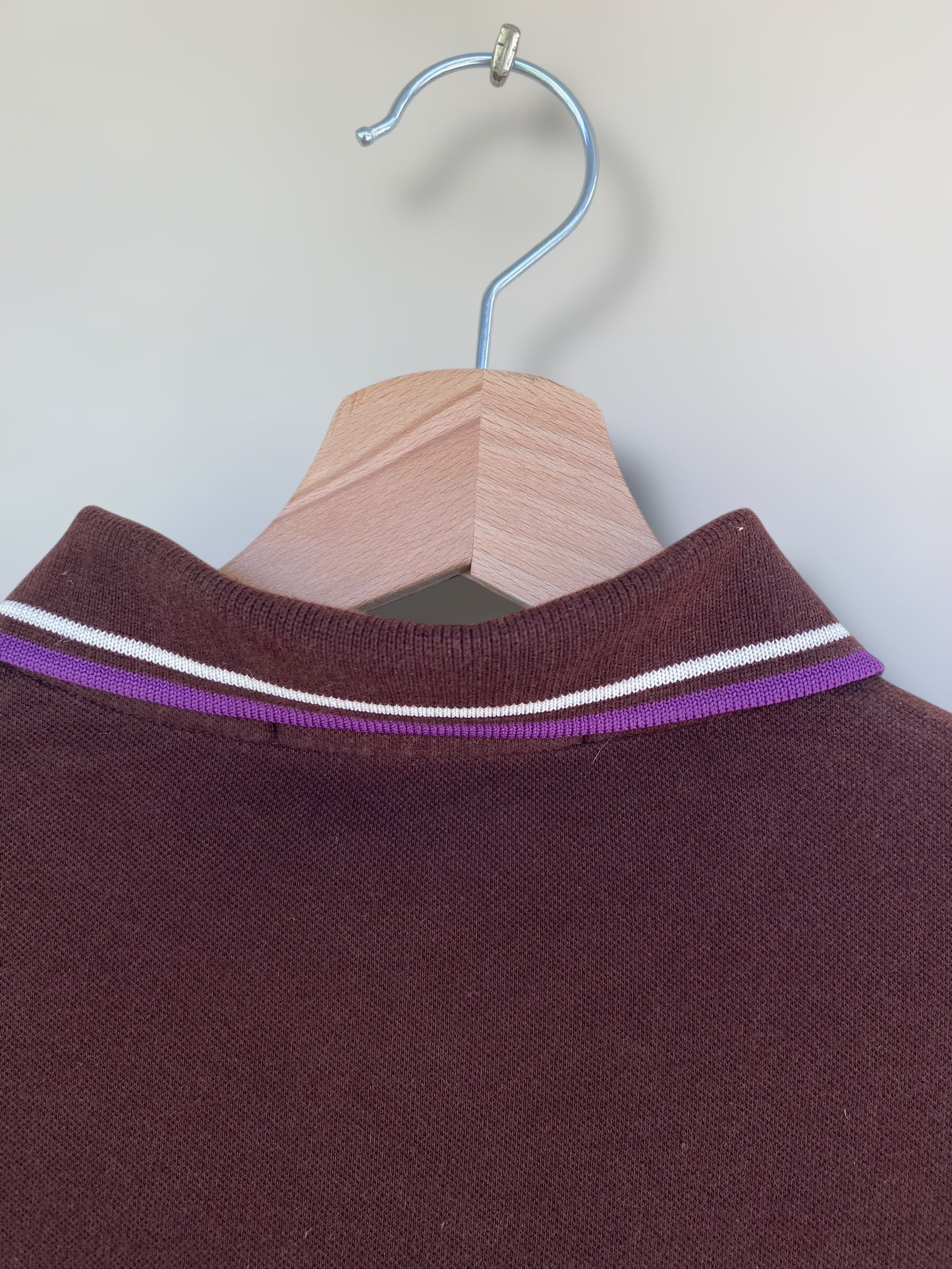 Fred Perry brown polo shirt