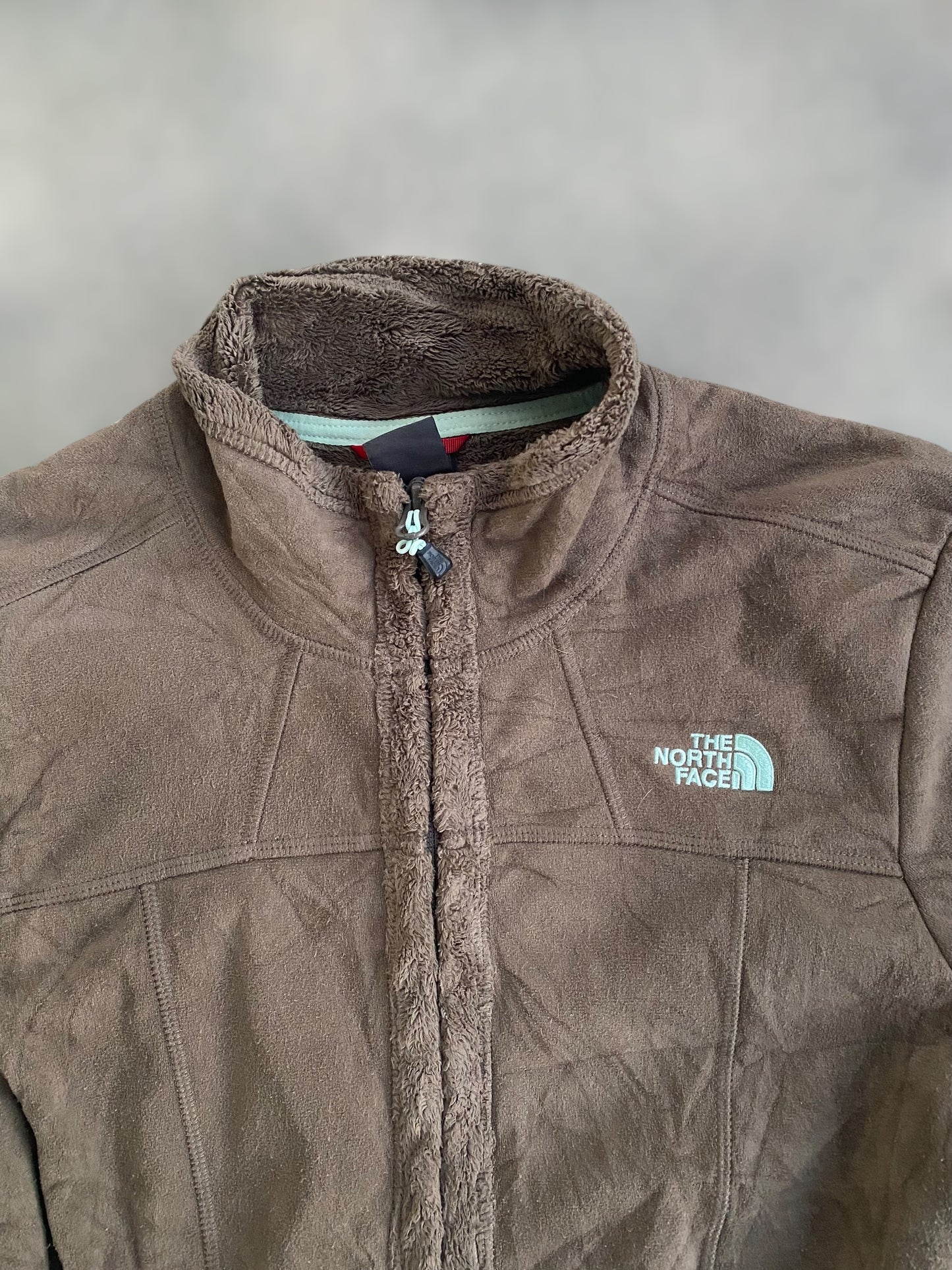 The North face fleece jacket in caramel color