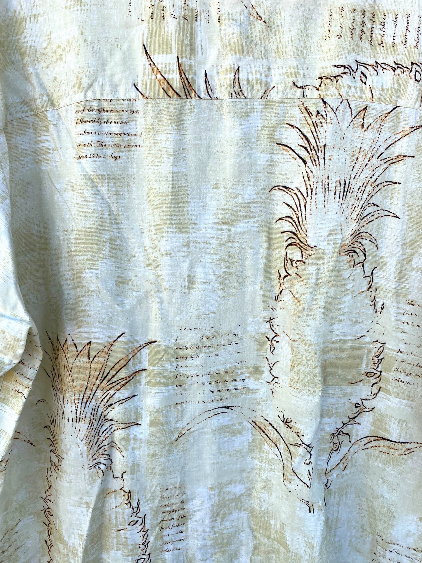 Creamy Hawaiian vintage shirt by natural Issue