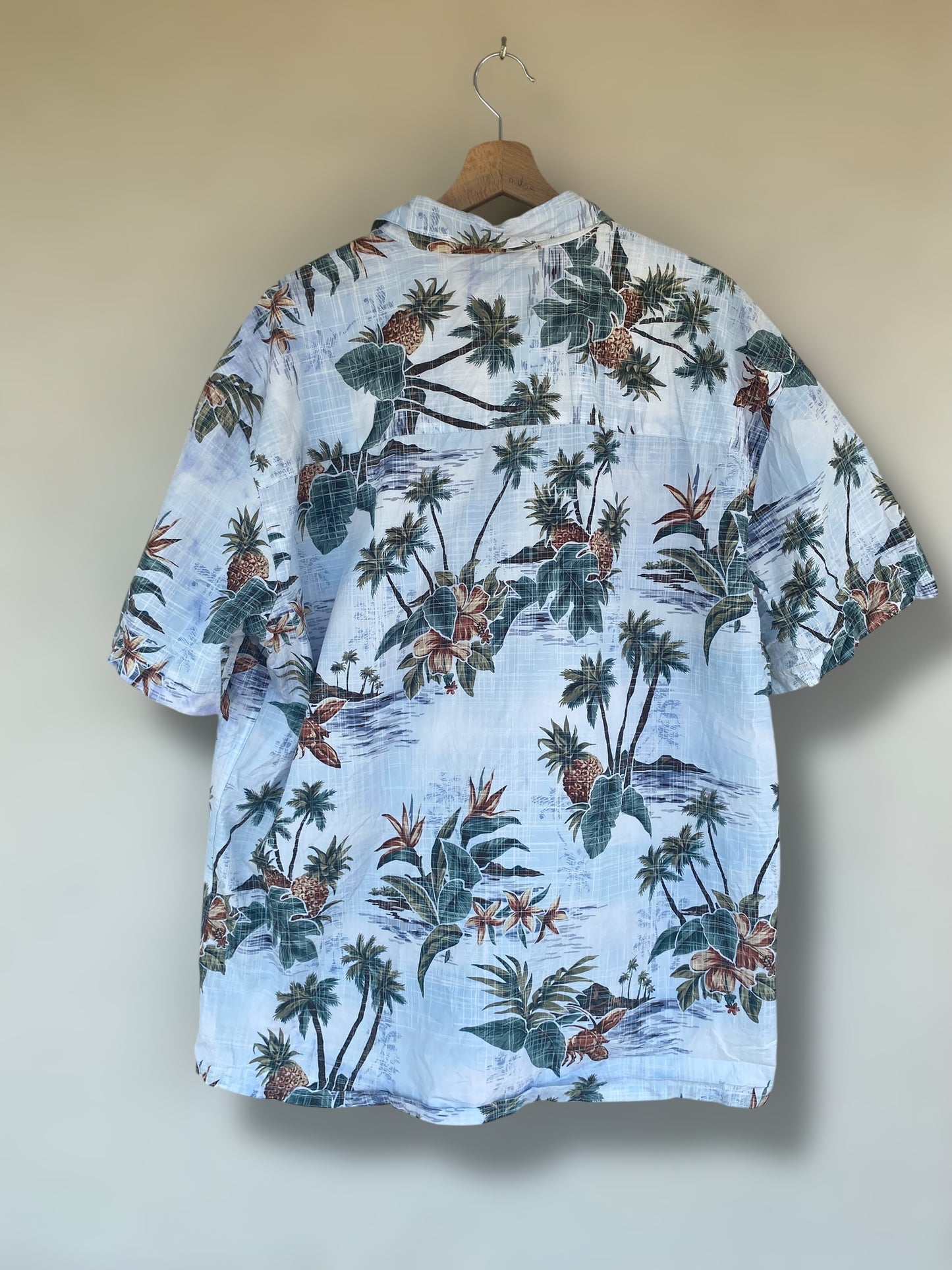 Hawaiian island vintage cotton shirt