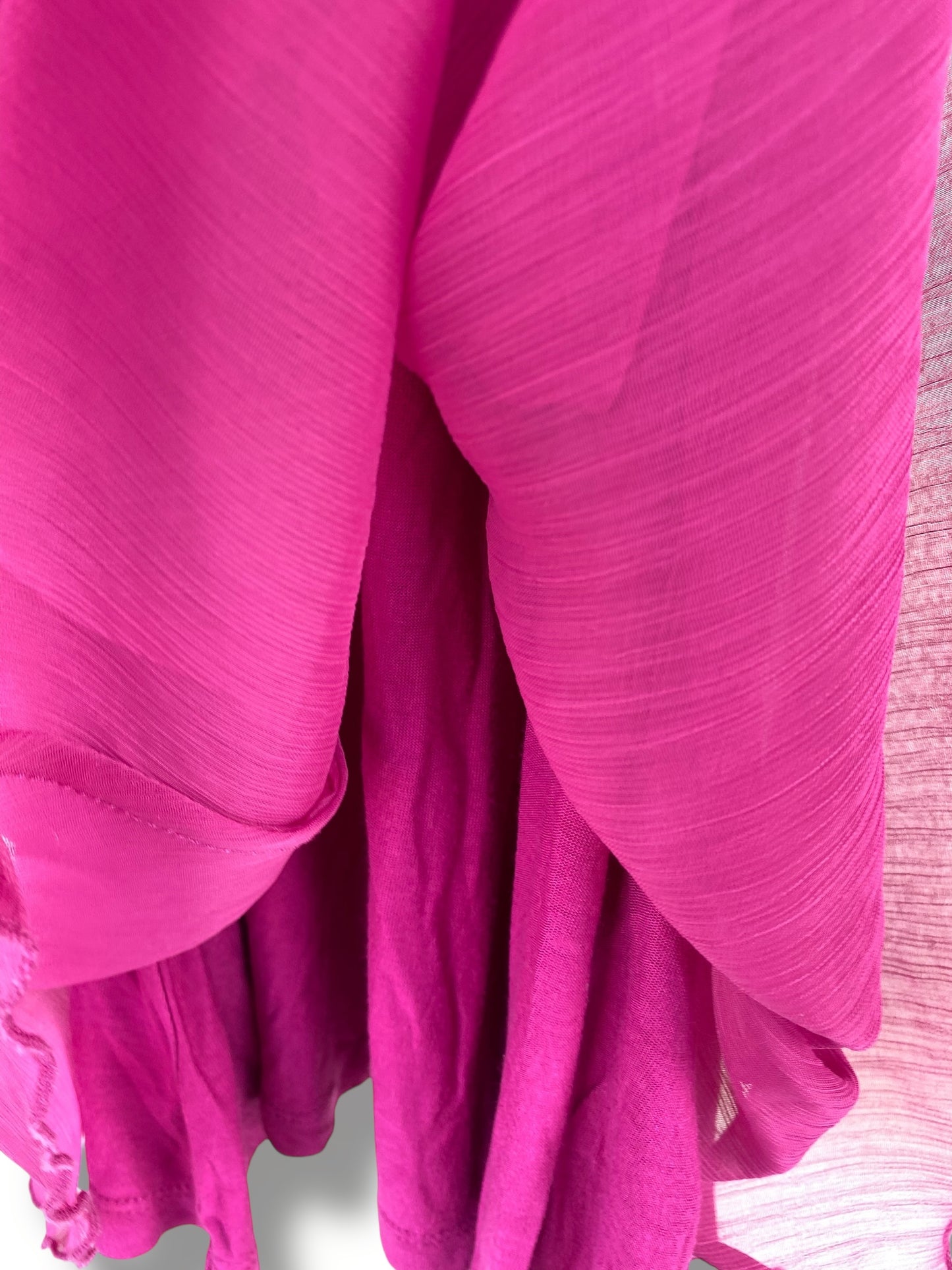 00s magenta party dress with strass details