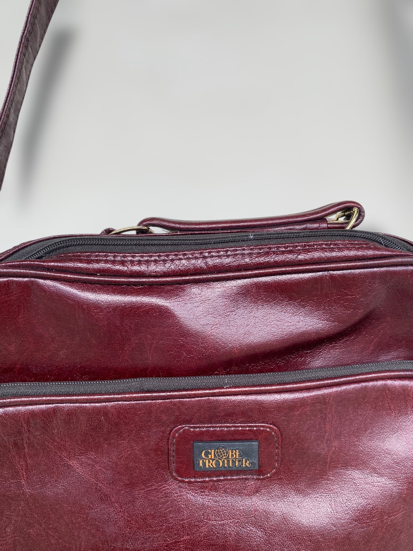 90s Globe Trotter office bag