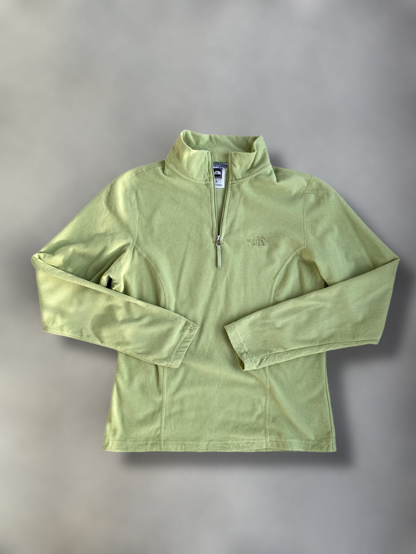 The north face 1/4 zip fleece