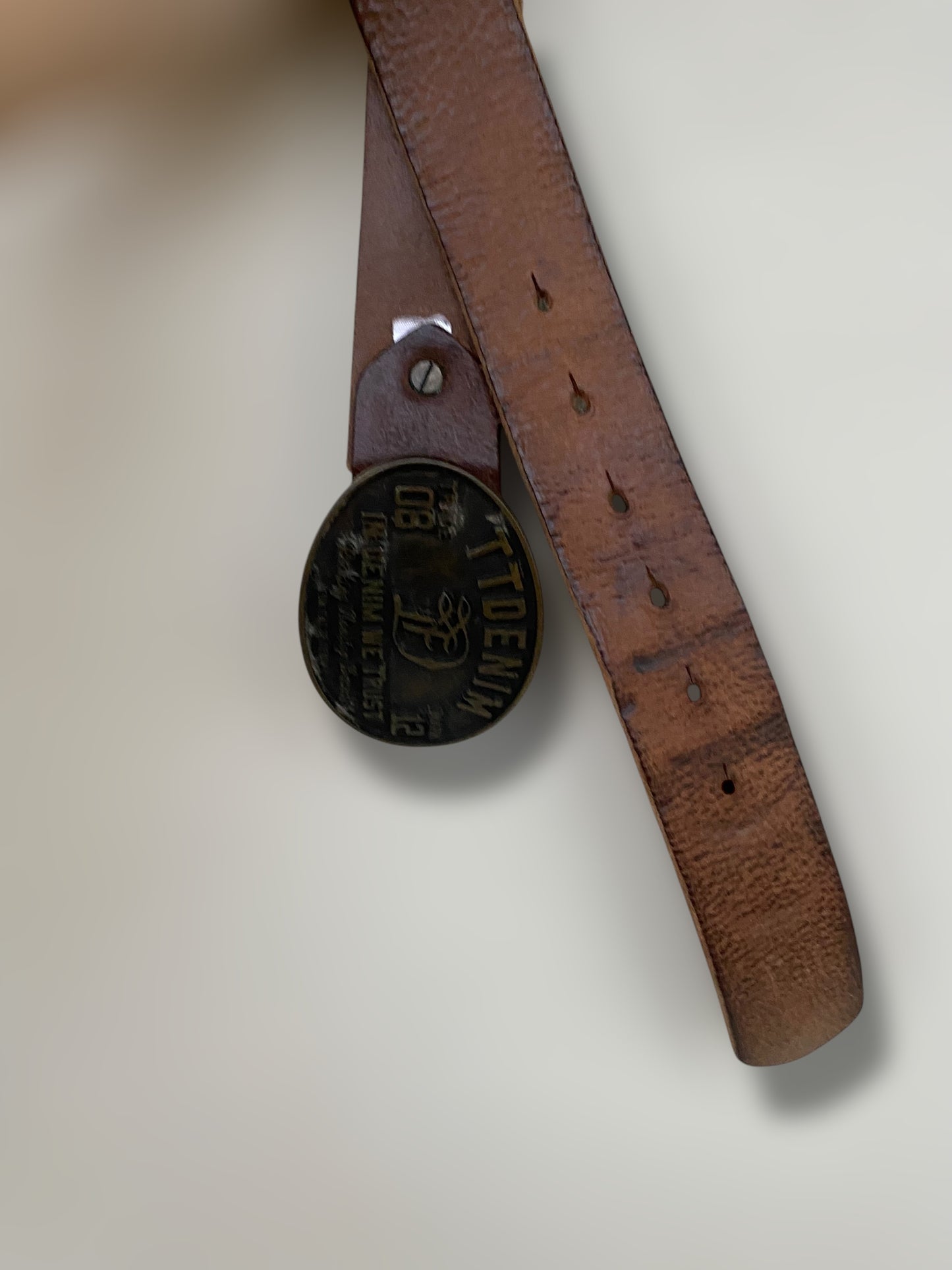 Vintage Tom Taylor leather belt