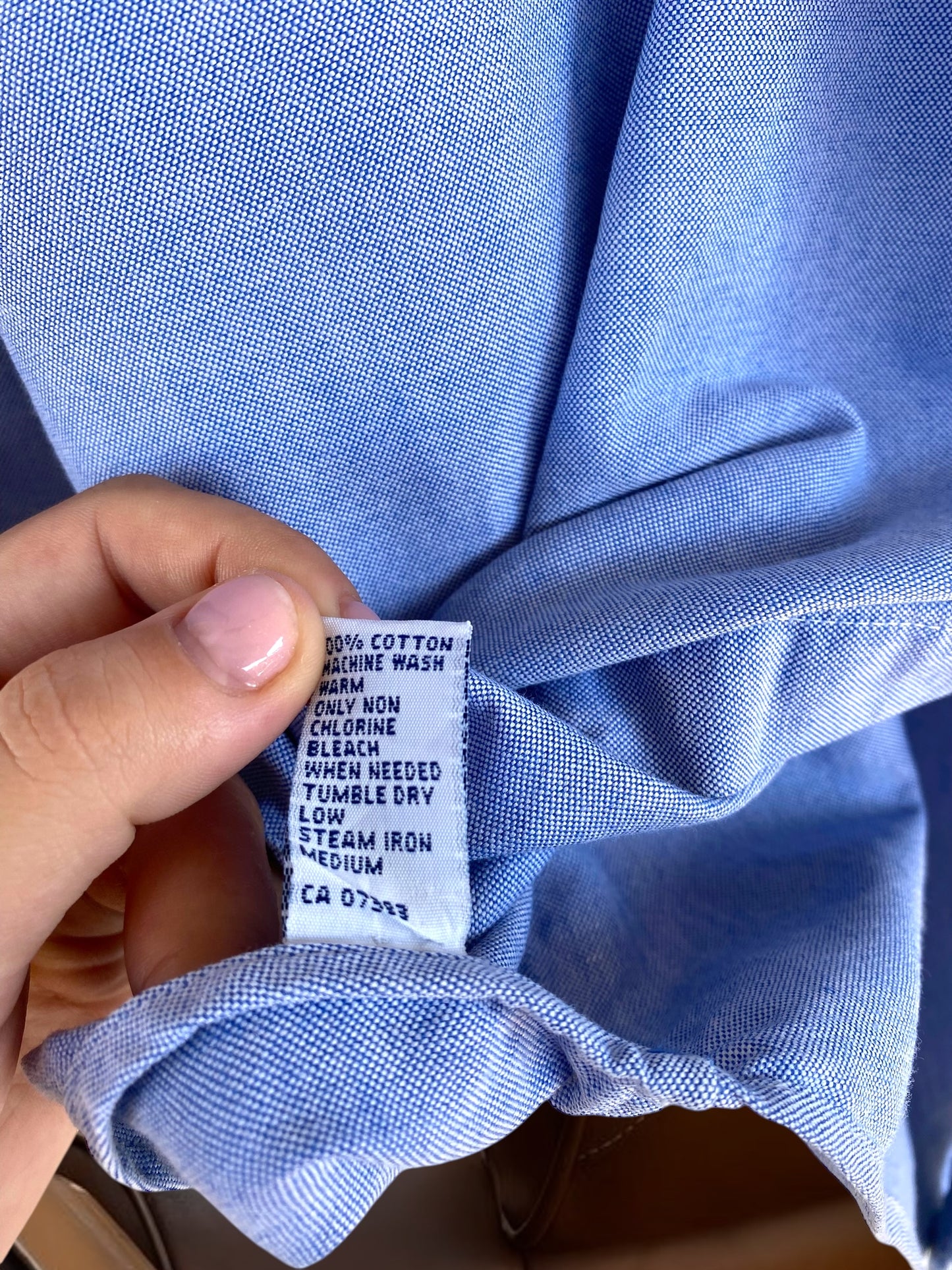 Polo by Ralph Lauren solf blue shirt
