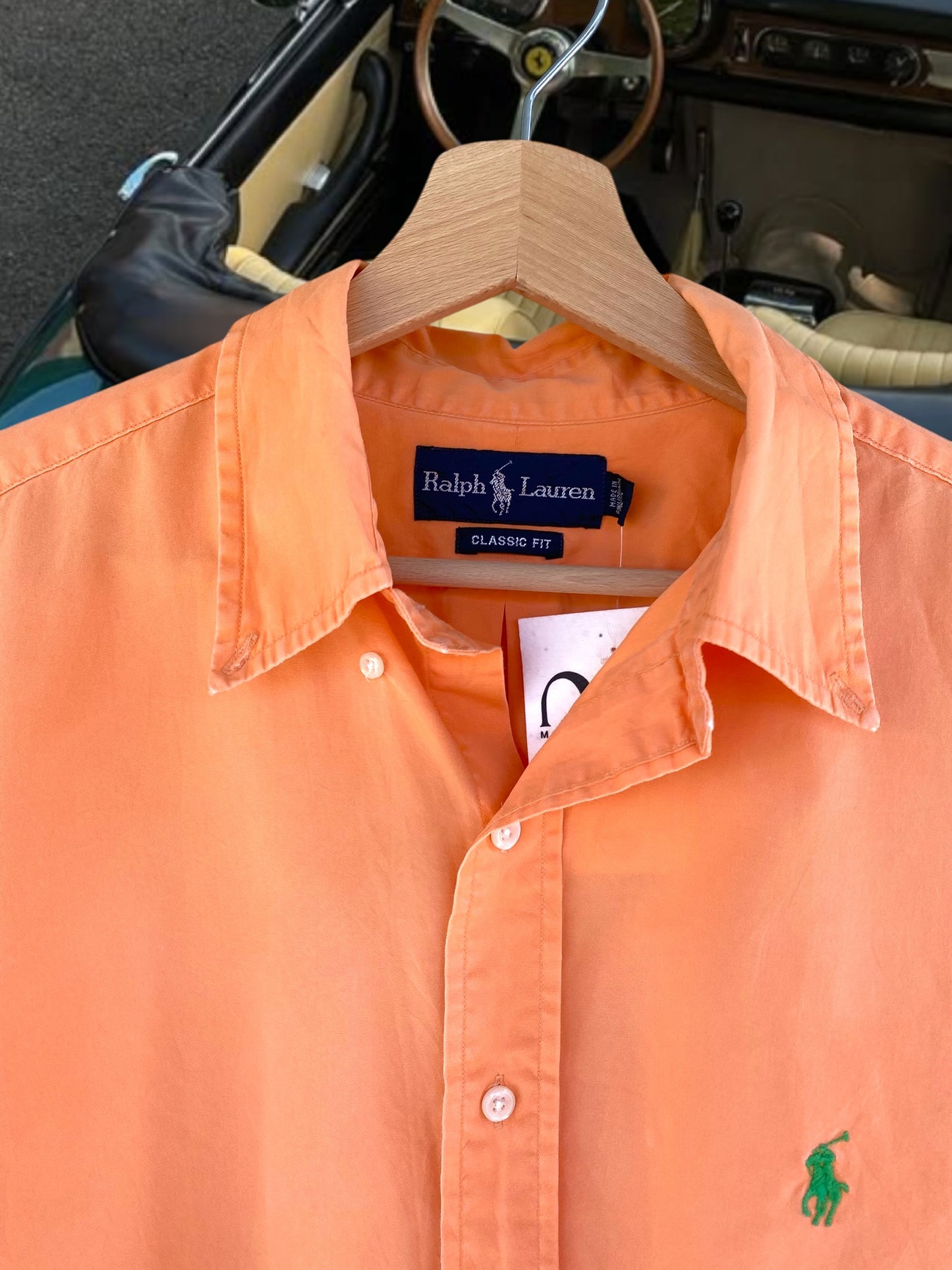 Ralph Lauren in salmon color T-shirt