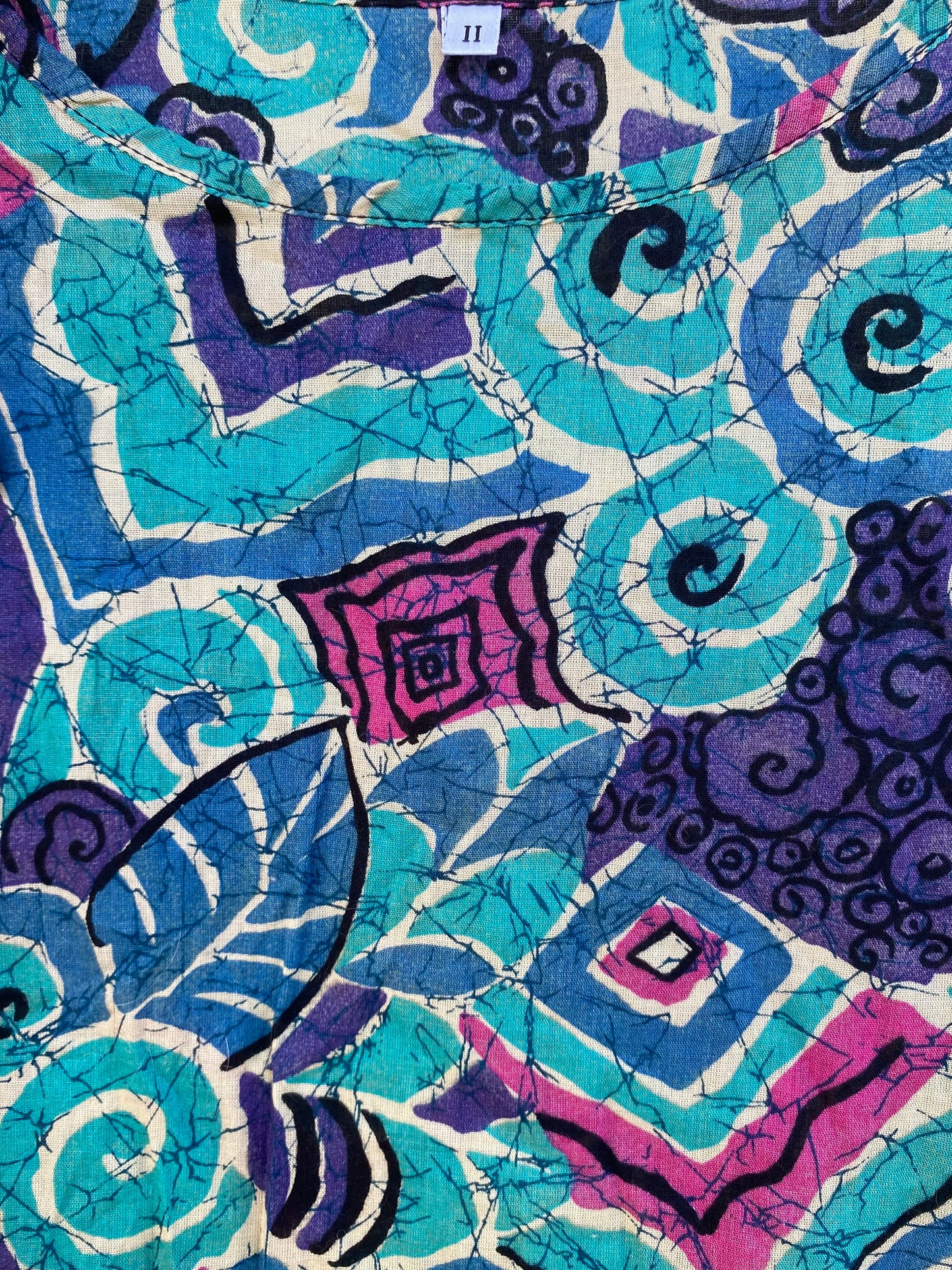 “Spring illustration” vintage top