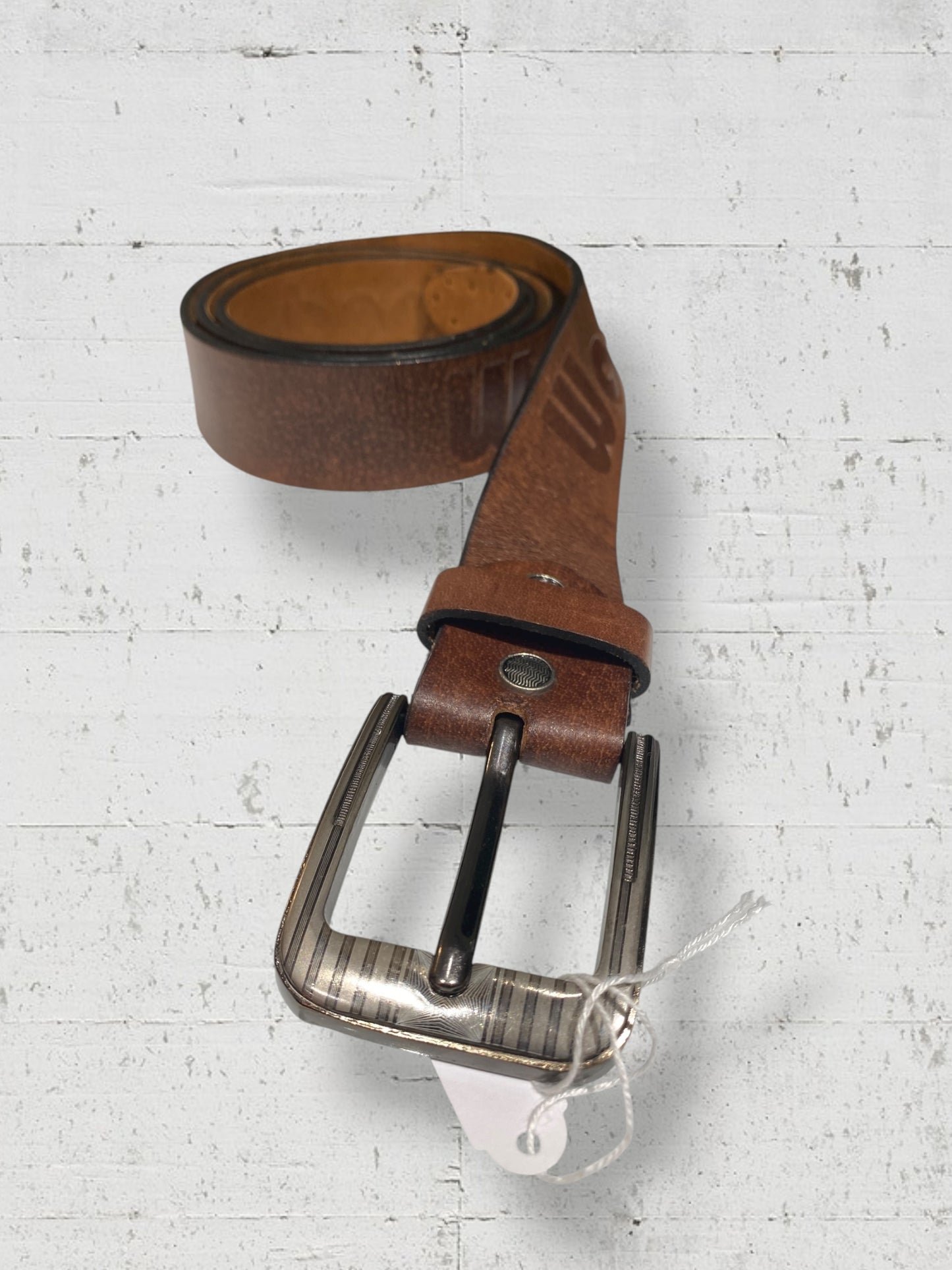 Woodland vintage leather belt