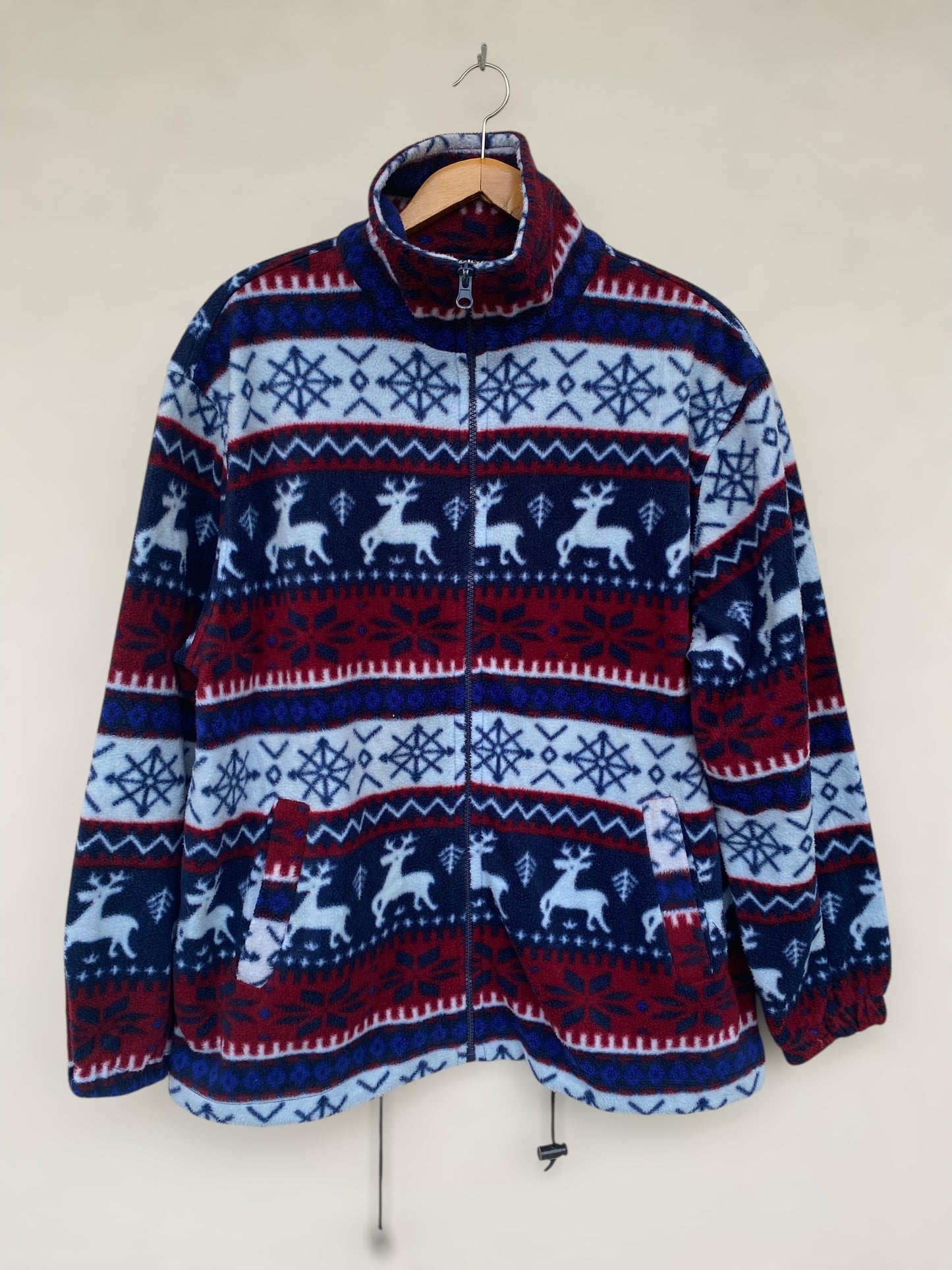 Winter Rudolph fleece