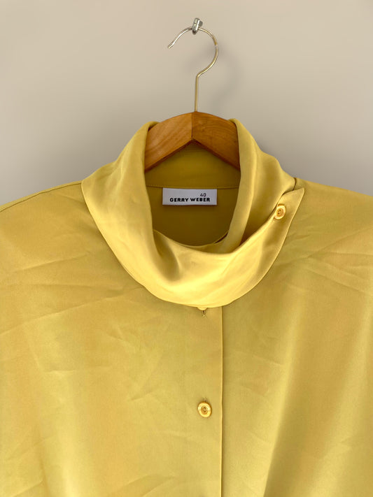 Gerry Weber mustard crop shirt