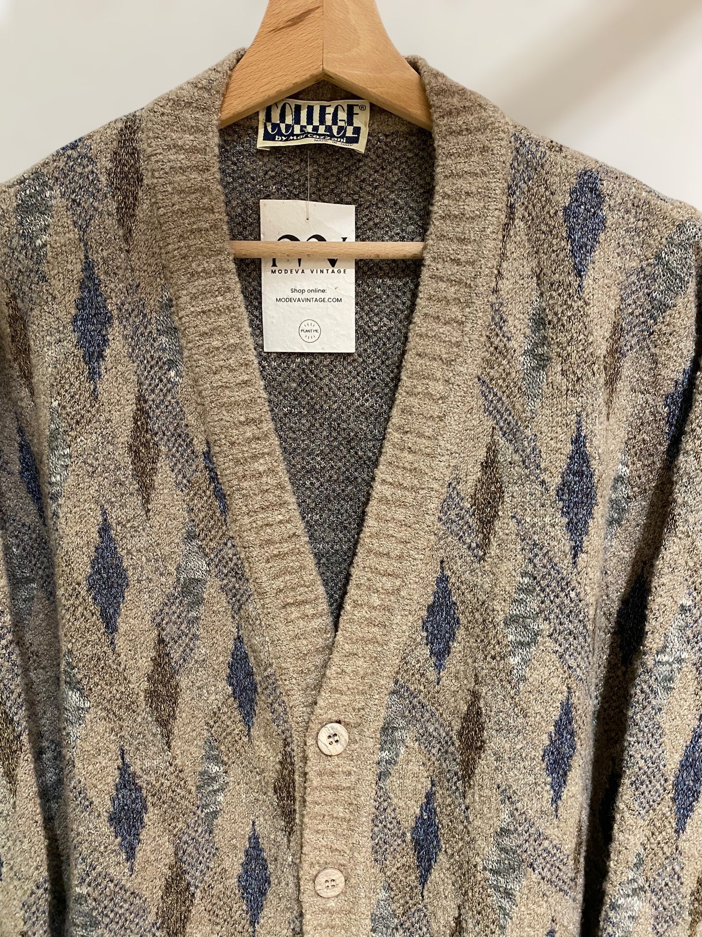 Vintage academia cardigan
