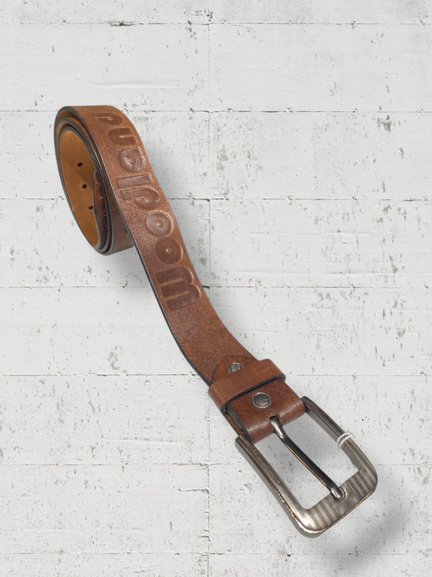 Woodland vintage leather belt