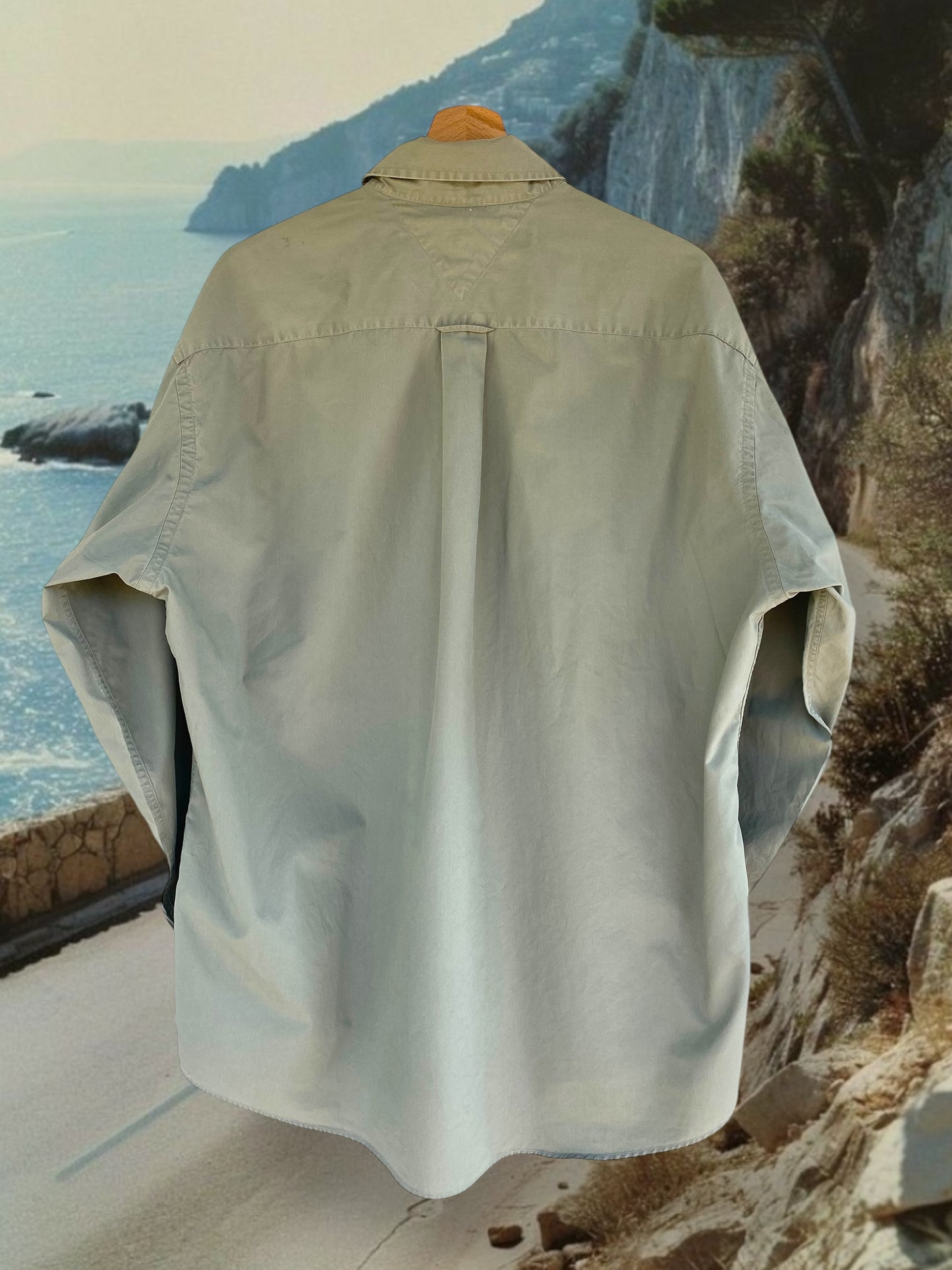 Tommy Hilfiger khaki shirt