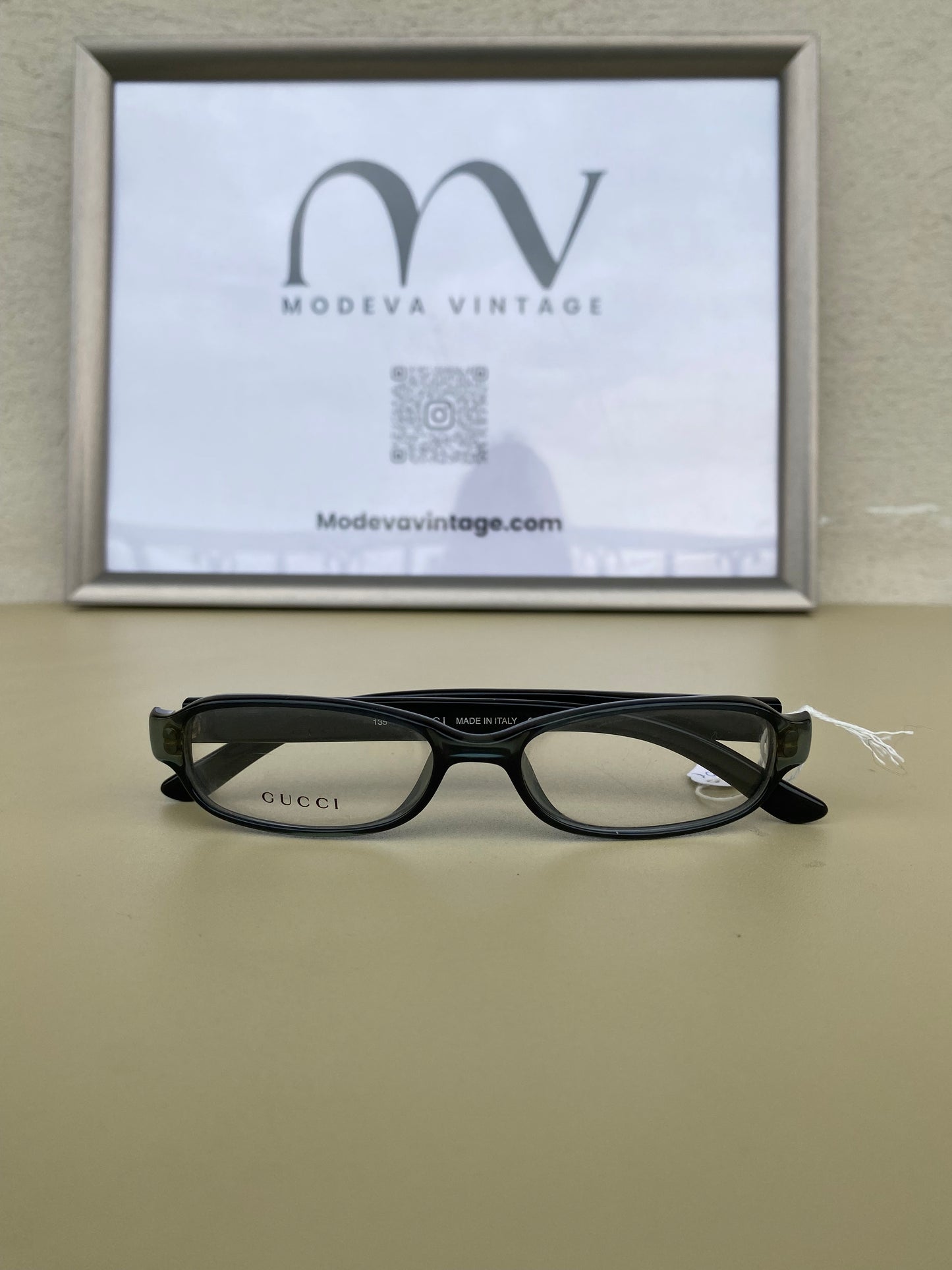 Dark Green Gucci vintage eyeglasses