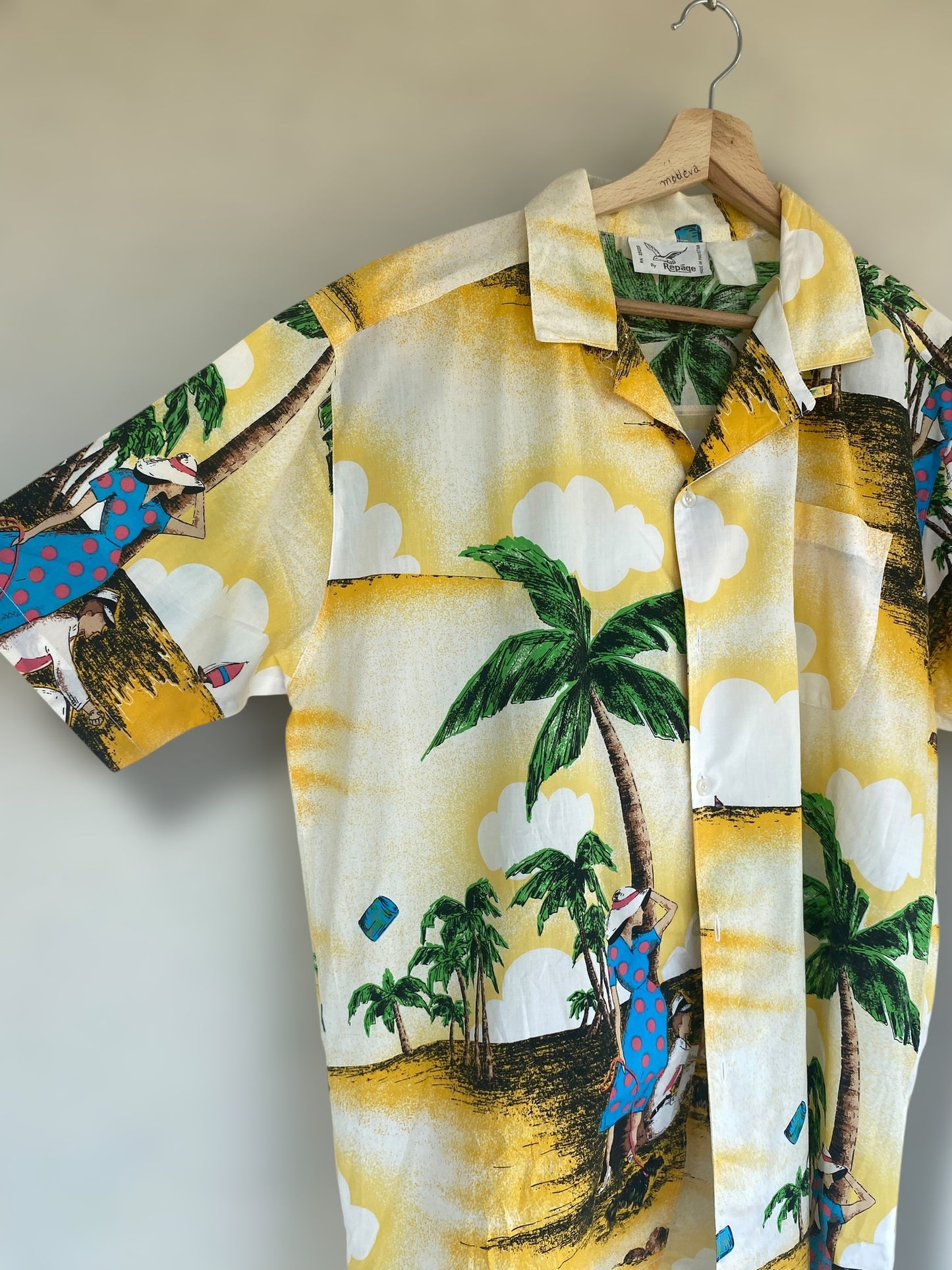 “Vintage vacation” Hawaiian shirt