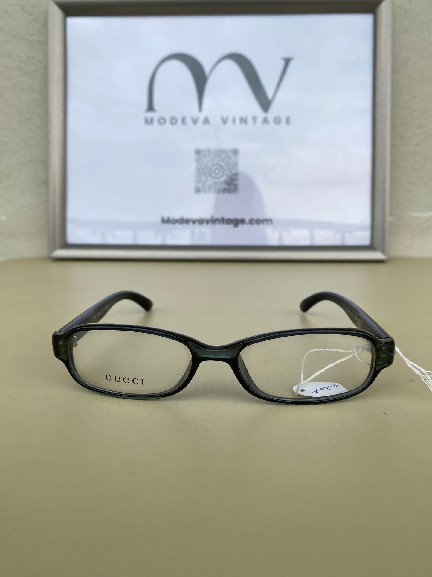 Dark Green Gucci vintage eyeglasses